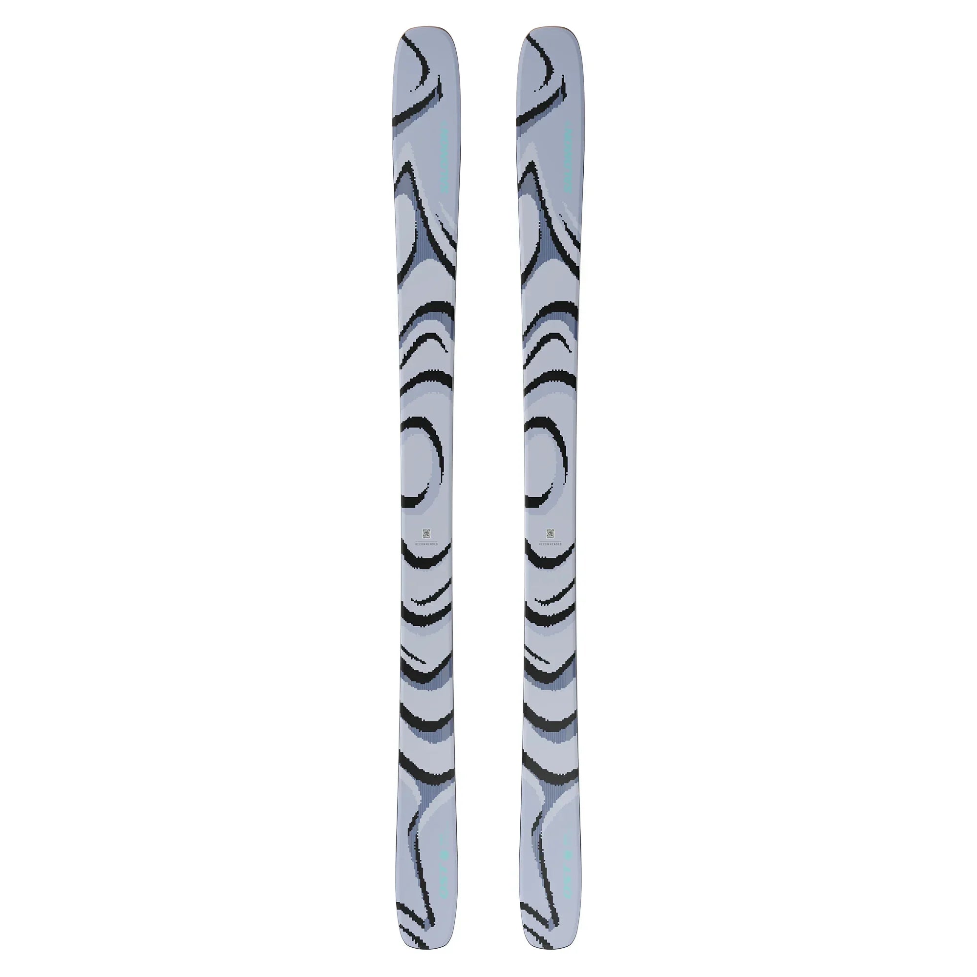 Salomon QST 100 Ski Skis - Alpine Skis Salomon 156 Cosmic Sky / Dark Grey / Neon Blue