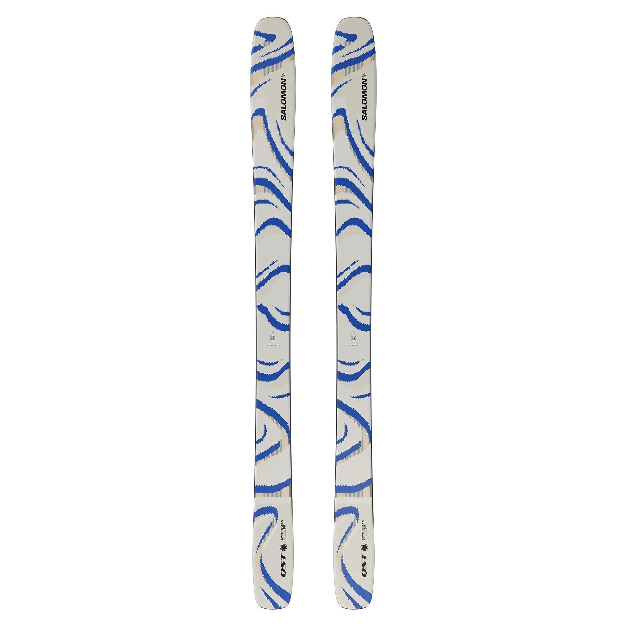 Salomon QST 106 Ski Skis - Alpine Skis Salomon 157 Almond Milk / Race Blue / Black