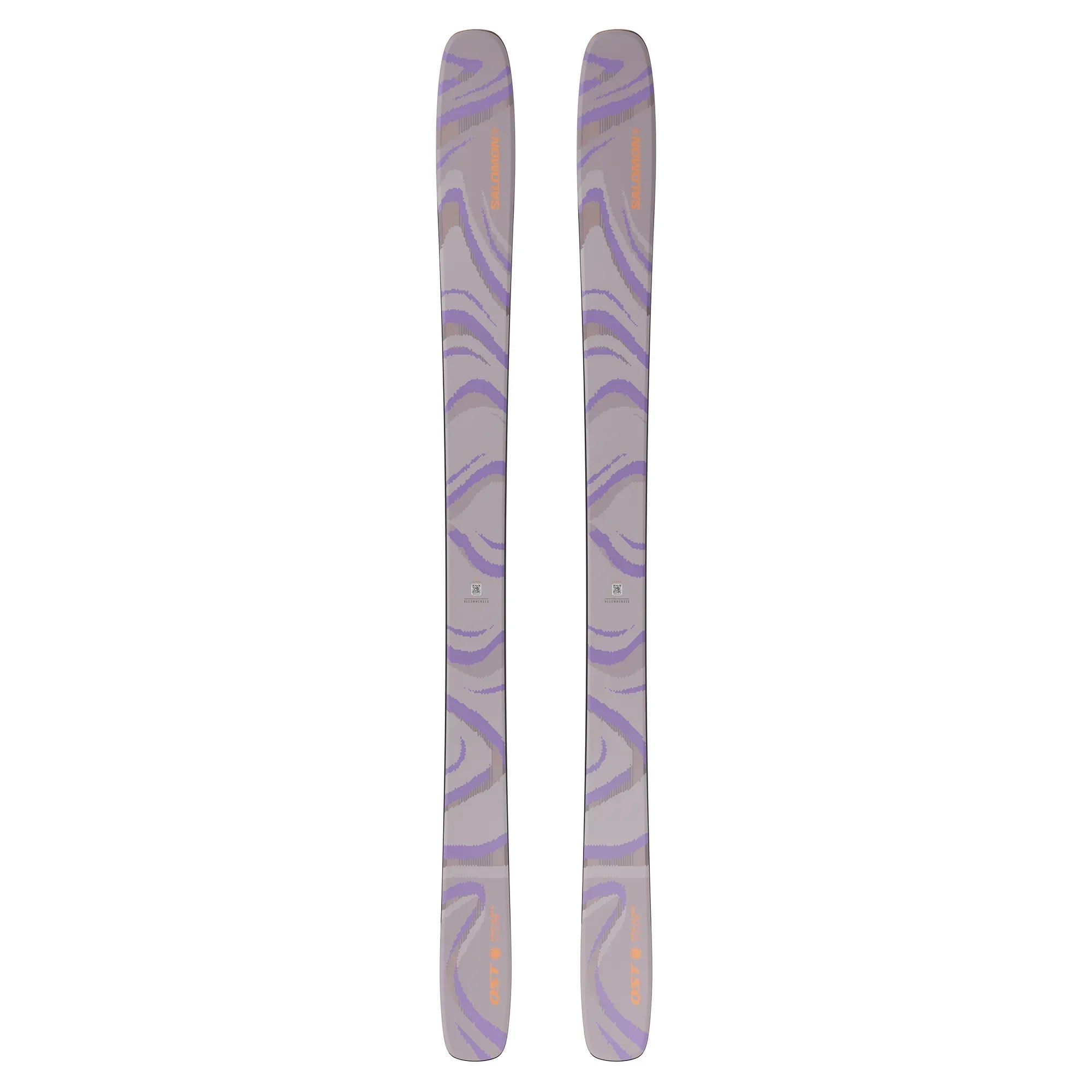 Salomon QST 106 Alpine Ski Skis - Alpine Skis - Mens-Unisex Salomon 157 Nirvana / Ultra Violet / Fusion Coral