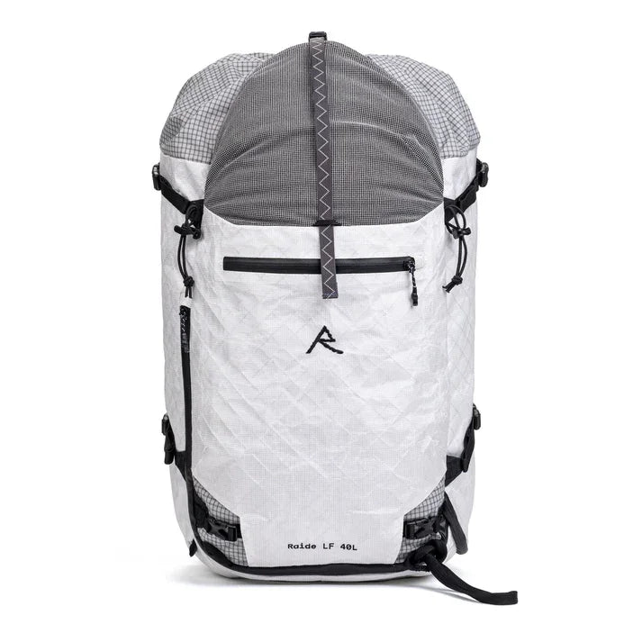 Raide LF 40L Ski Touring Pack Backpacks and Bags - Winter Pack Backcountry Raide Tall White