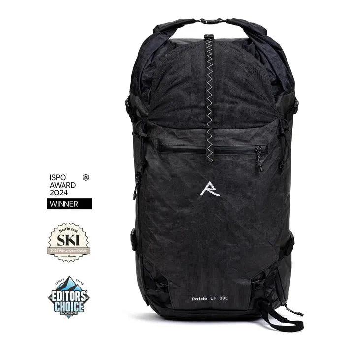 Raide LF 30L Ski Touring Pack Backpacks and Bags - Winter Pack Backcountry Raide Small Black