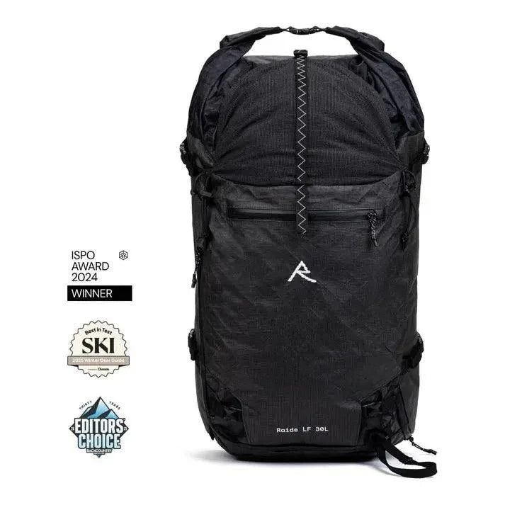 Raide LF 30L Ski Touring Pack Backpacks and Bags - Winter Pack Backcountry Raide Small Black