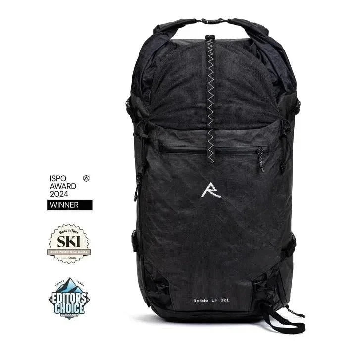 Raide LF 30L Ski Touring Pack Backpacks and Bags - Winter Pack Backcountry Raide Small Black