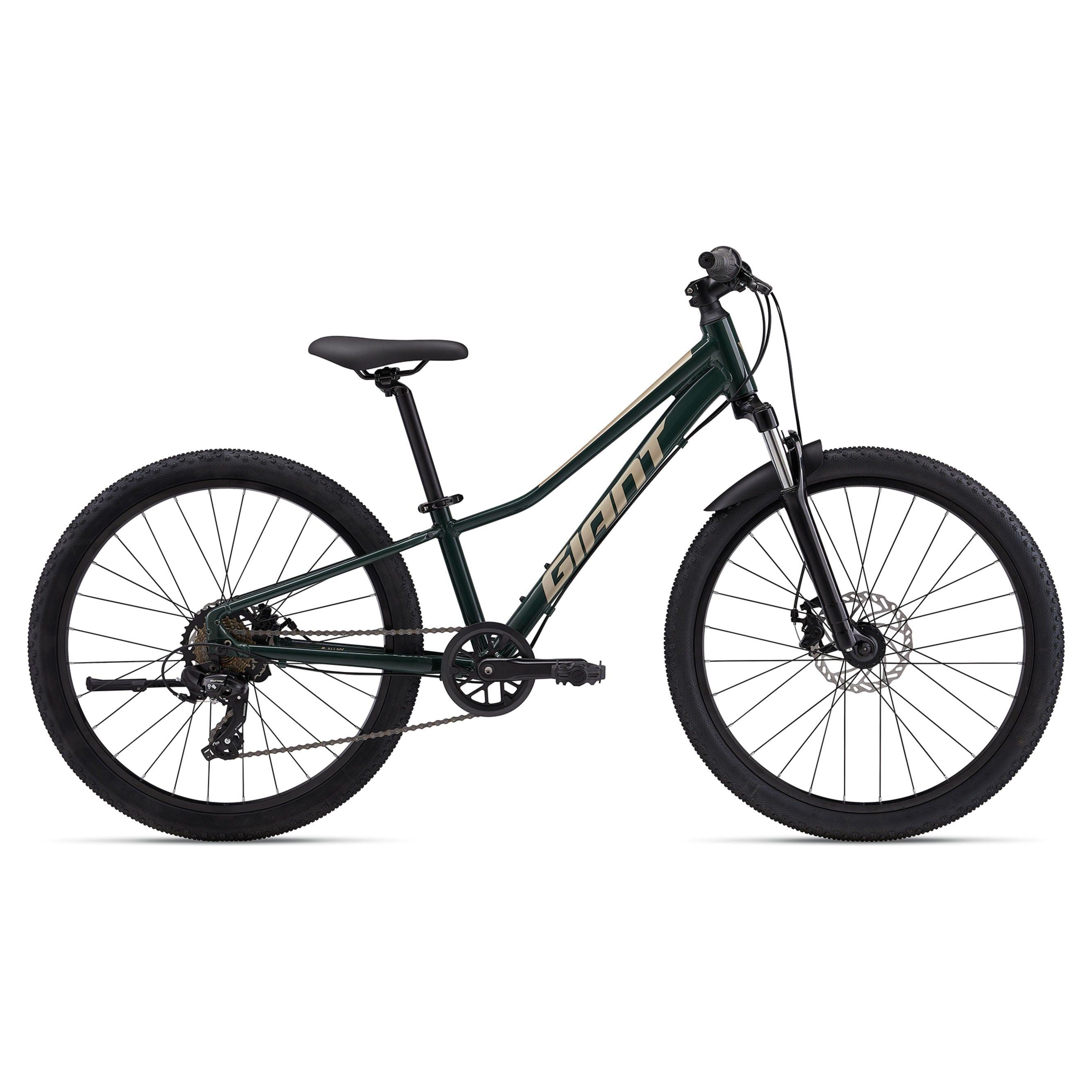 Giant Talon 24 Disc Bicycle - Mountain - Hardtail Giant OSFM Trekking Green