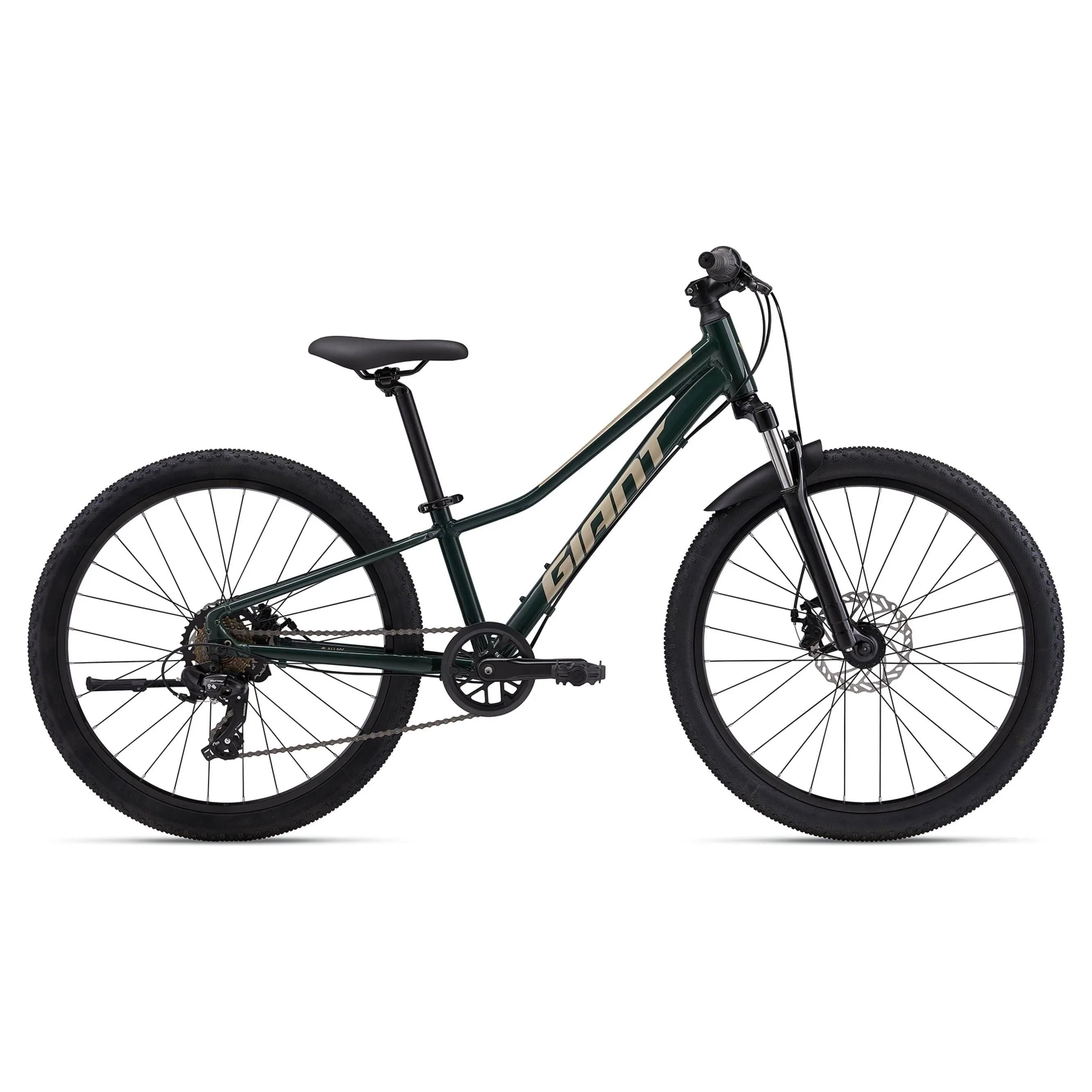 Giant Talon 24 Disc Bicycle - Mountain - Hardtail Giant OSFM Trekking Green