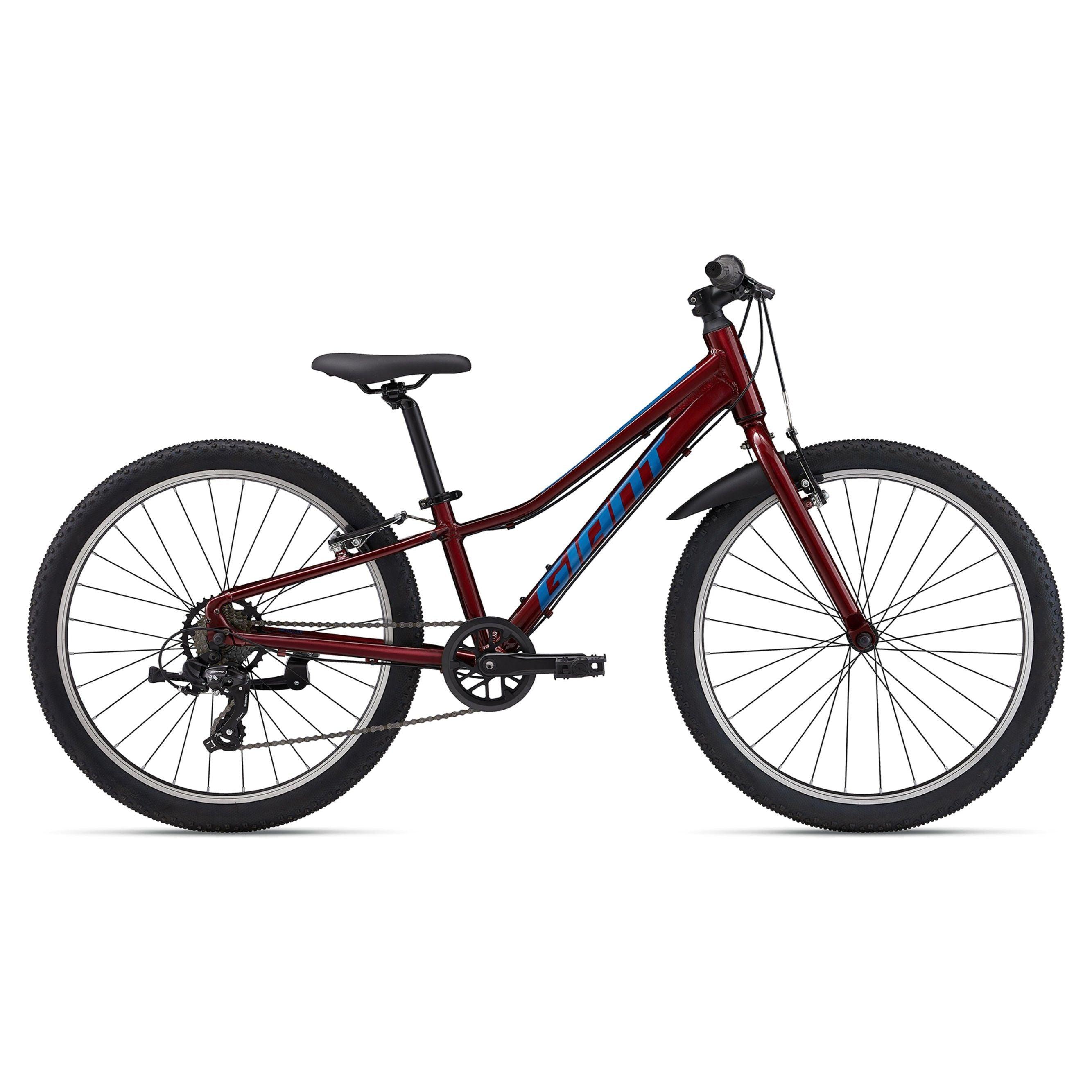 Giant Talon 24 Lite Bicycle - Mountain - Hardtail Giant OSFM Sangria