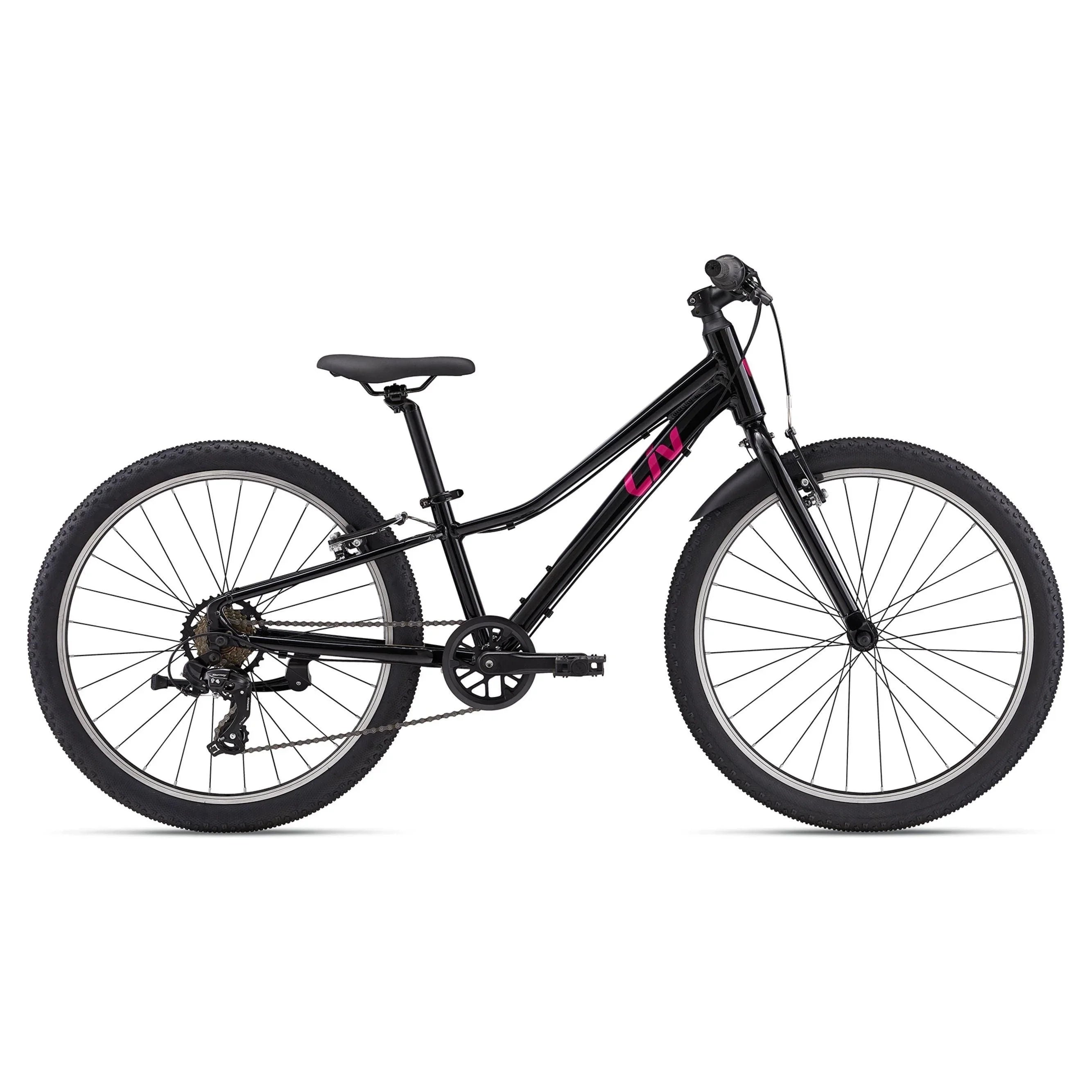 Liv Tempt 24 Lite Bicycle - Kids Bikes - 24" Liv Black