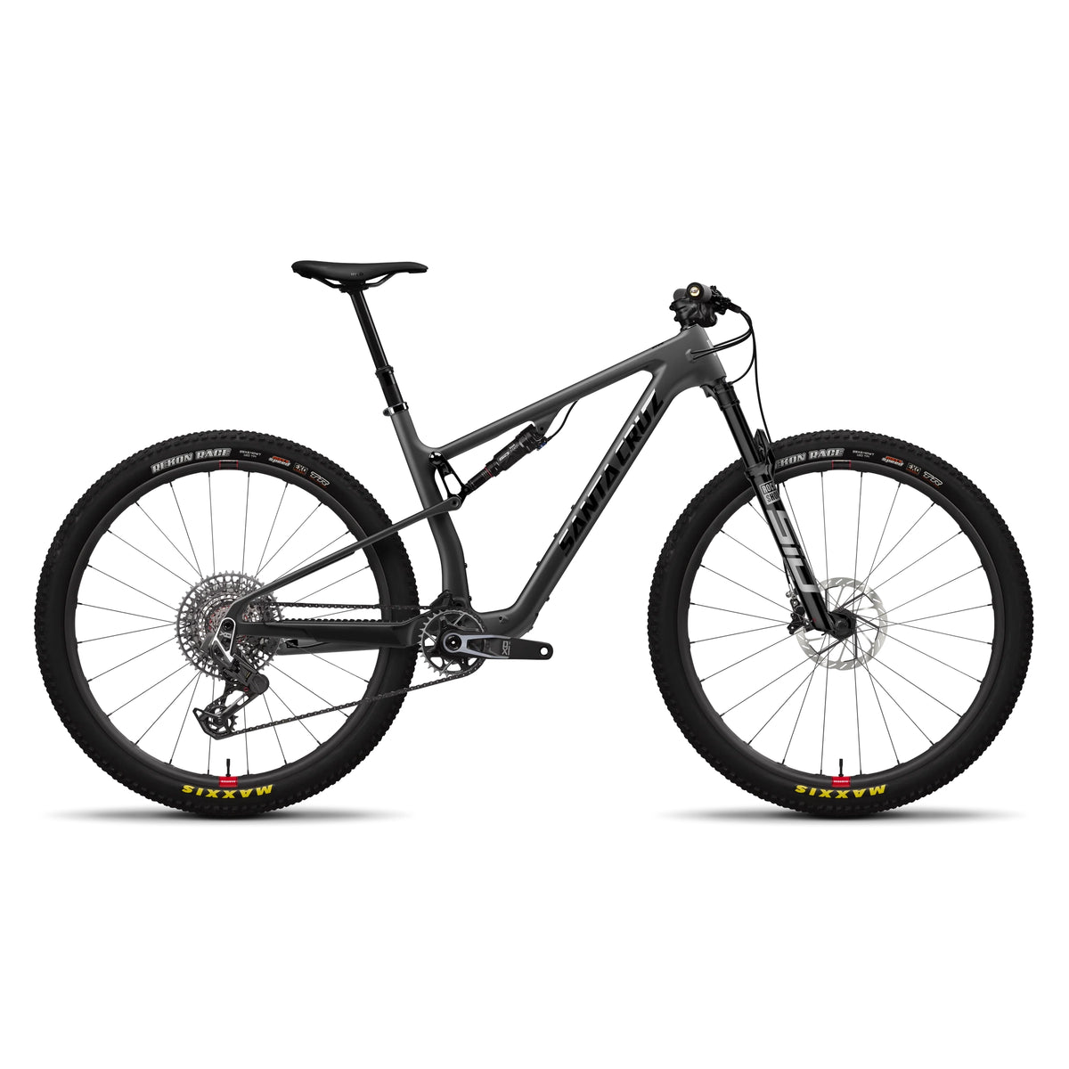 Santa Cruz Blur 4 CC 29 25 X0 AXS-Kit RSV Bicycle - Mountain - XC Santa Cruz Bicycles Large Matte Carbon