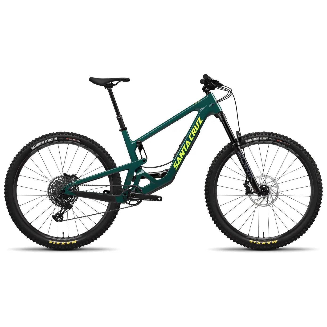 Santa Cruz Hightower 4 C 29 R Bicycle - Mountain - Trail Santa Cruz Bicycles Small GLOSS DAY GREEN