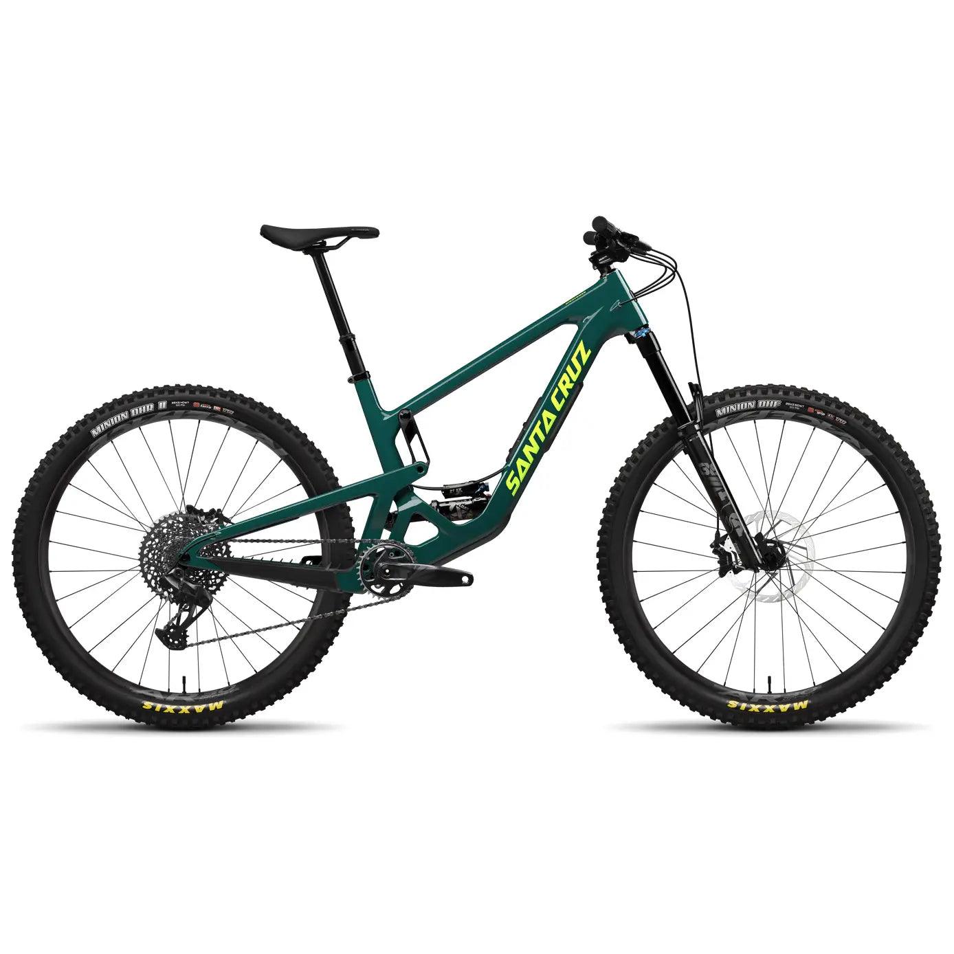 Santa Cruz Hightower 4 C 29 S Bicycle - Mountain - Trail Santa Cruz Bicycles Small GLOSS DAY GREEN