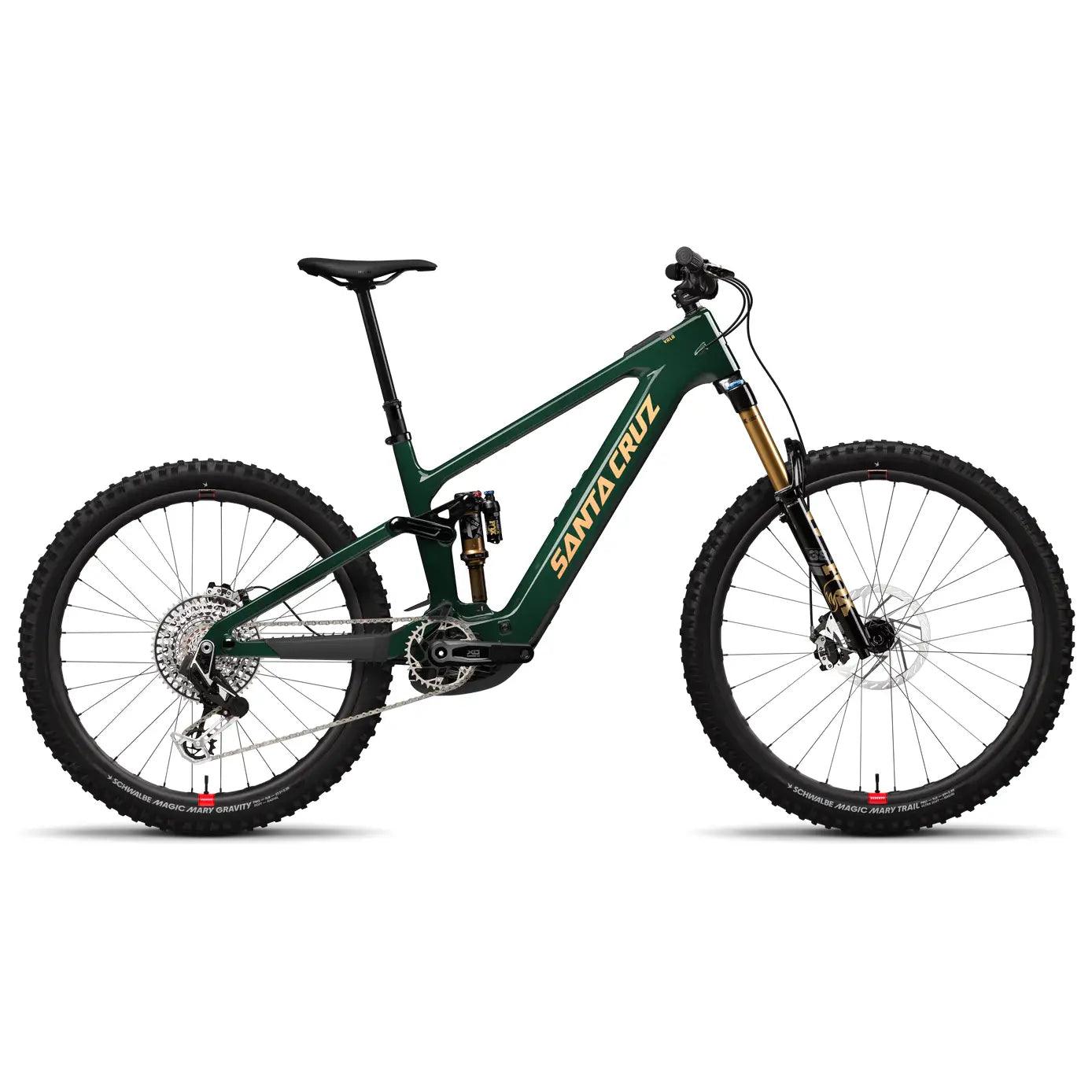 Santa Cruz Vala 1 CC MX XX AXS RSV Bicycle - E-Bikes - Mountain - Full Suspension Santa Cruz Bicycles Small MIDNIGHT GREEN