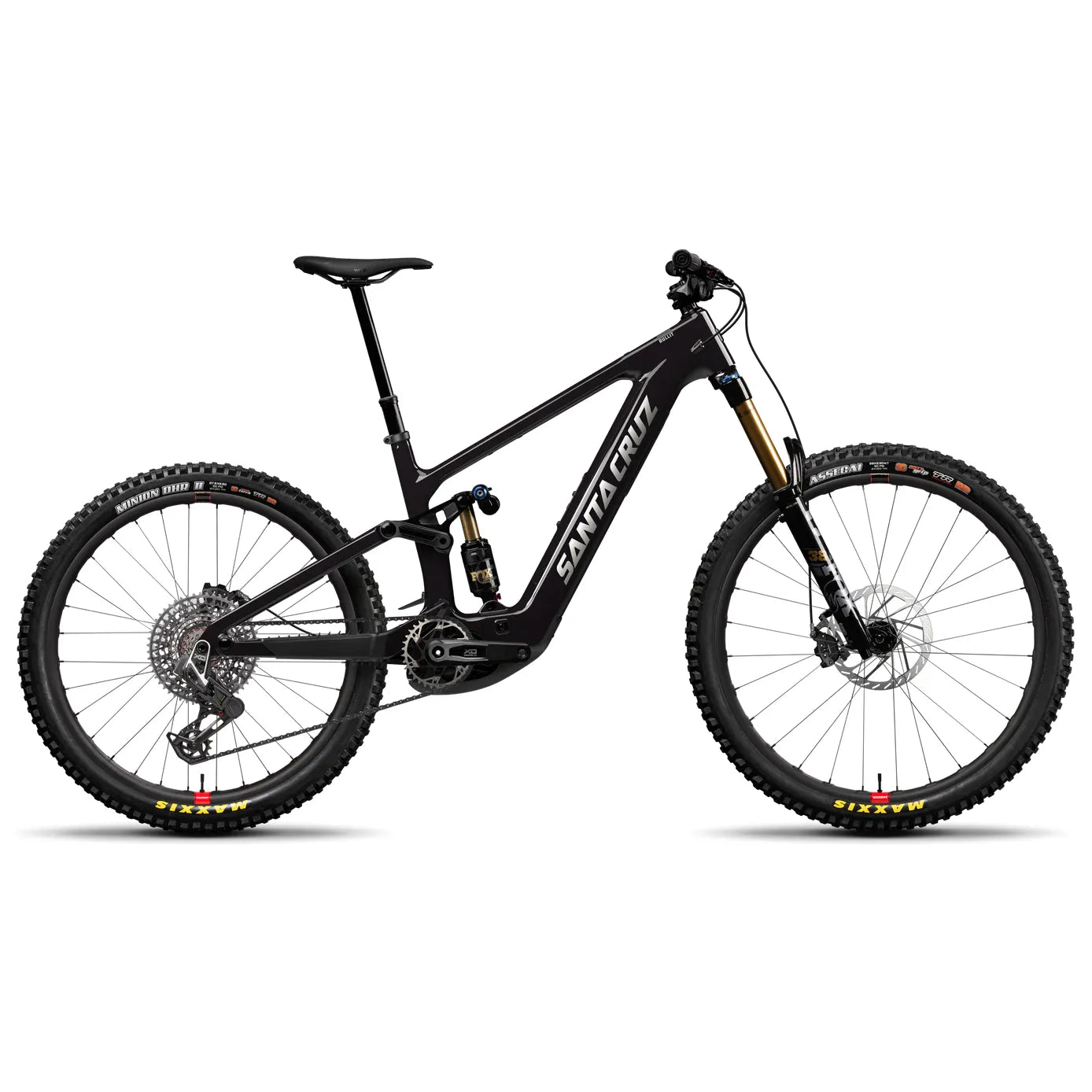 Santa Cruz Bullit 4 Carbon CC MX 26 X0 AXS-Kit Bicycle - E-Bikes - Mountain - Full Suspension Santa Cruz Bicycles Large Gloss Black