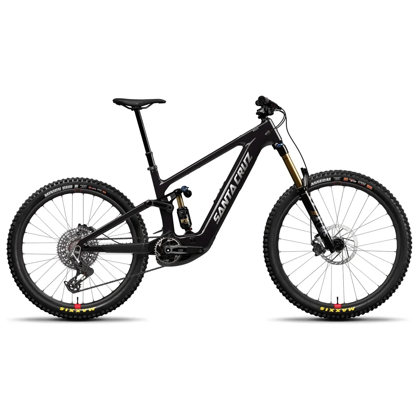 Santa Cruz Bullit 4 Carbon CC MX 26 X0 AXS-Kit Bicycle - E-Bikes - Mountain - Full Suspension Santa Cruz Bicycles Large Gloss Black