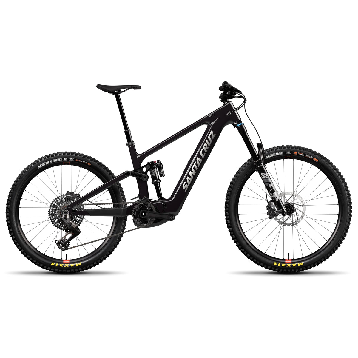 Santa Cruz Bullit 4 C MX 26 US 90-Kit Bicycle - E-Bikes - Mountain - Full Suspension Santa Cruz Bicycles Small Gloss Black