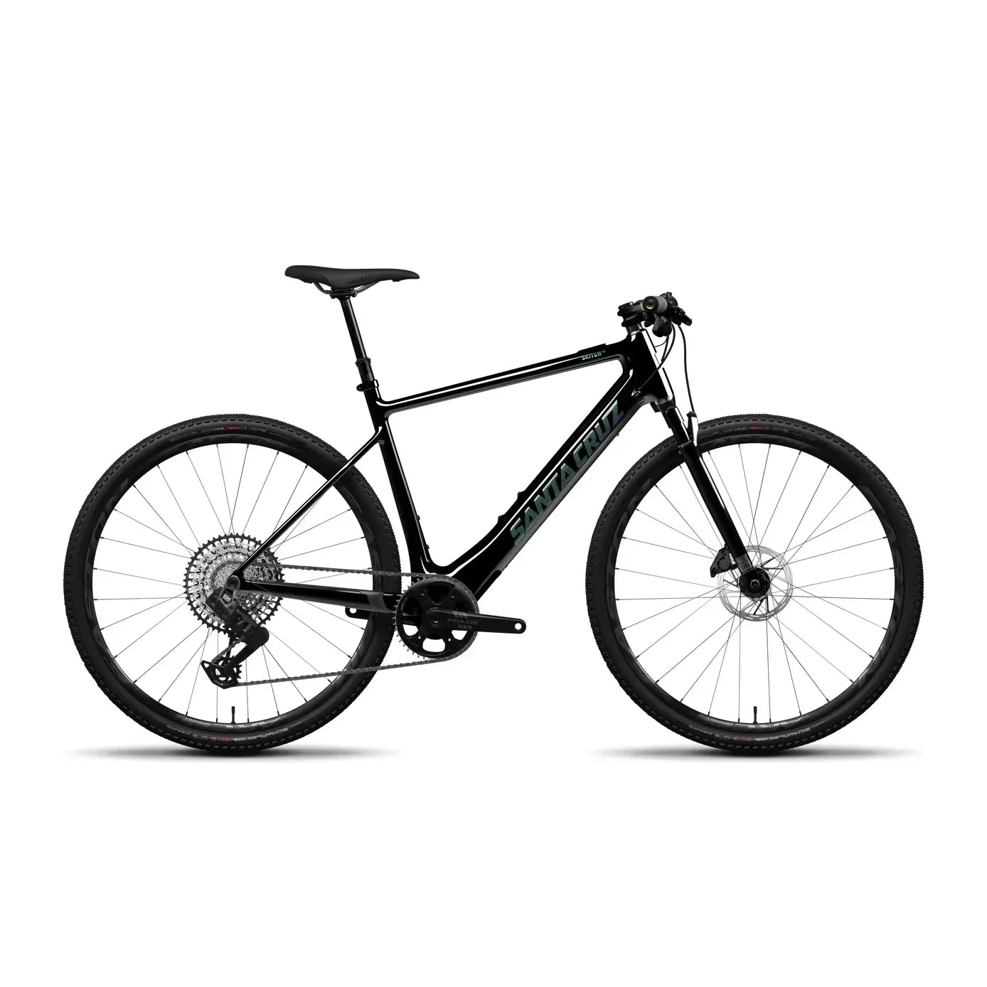 Santa Cruz Skitch 1.1 CC 700c 26 GX AXS Flat Bar-Kit Bicycle - E-Bikes - Road and Gravel Santa Cruz Bicycles XXLarge Gloss Black