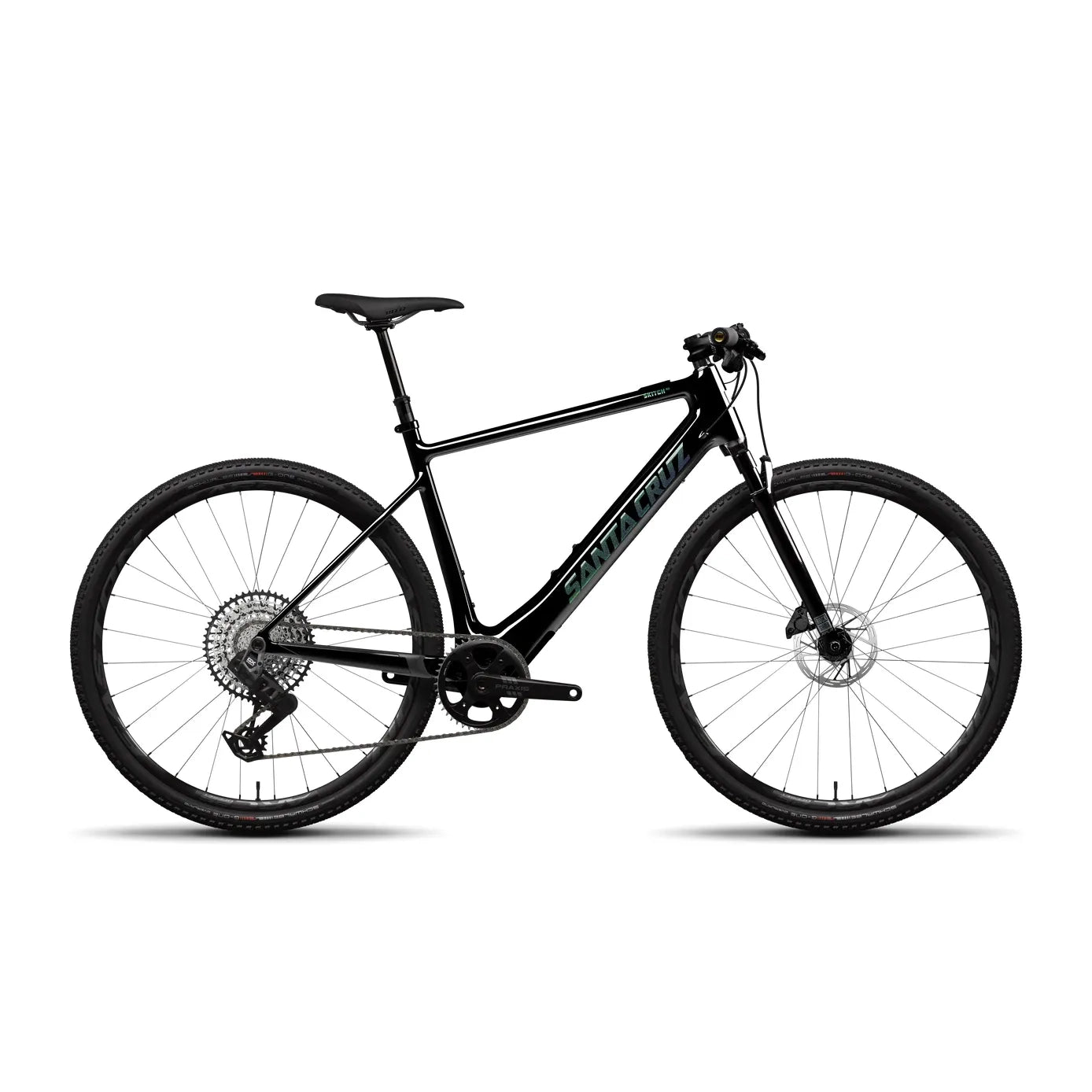 Santa Cruz Skitch 1.1 CC 700c 26 GX AXS Flat Bar-Kit Bicycle - E-Bikes - Road and Gravel Santa Cruz Bicycles XXLarge Gloss Black