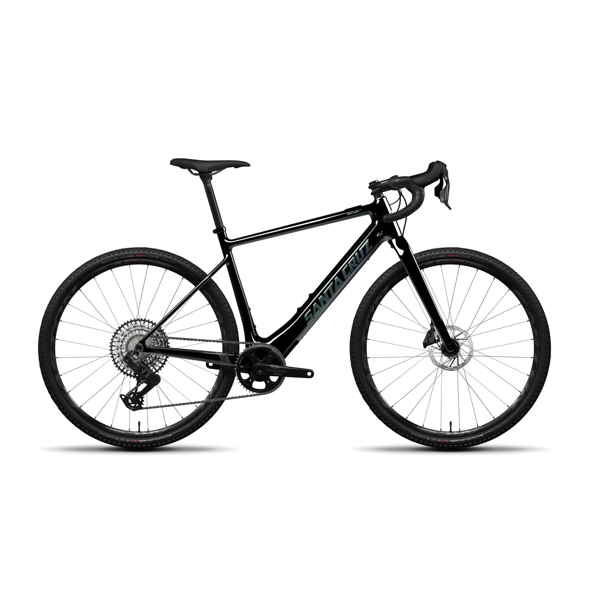Santa Cruz Skitch 1.1 CC 700c 26 GX AXS-Kit Bicycle - E-Bikes - Road and Gravel Santa Cruz Bicycles XXLarge Gloss Black