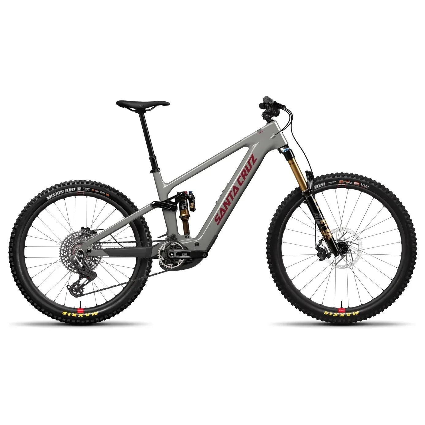 Santa Cruz Vala 1 Carbon CC MX 26 XO AXS-Kit Bicycle - E-Bikes - Mountain - Full Suspension Santa Cruz Bicycles Large Gloss Grey