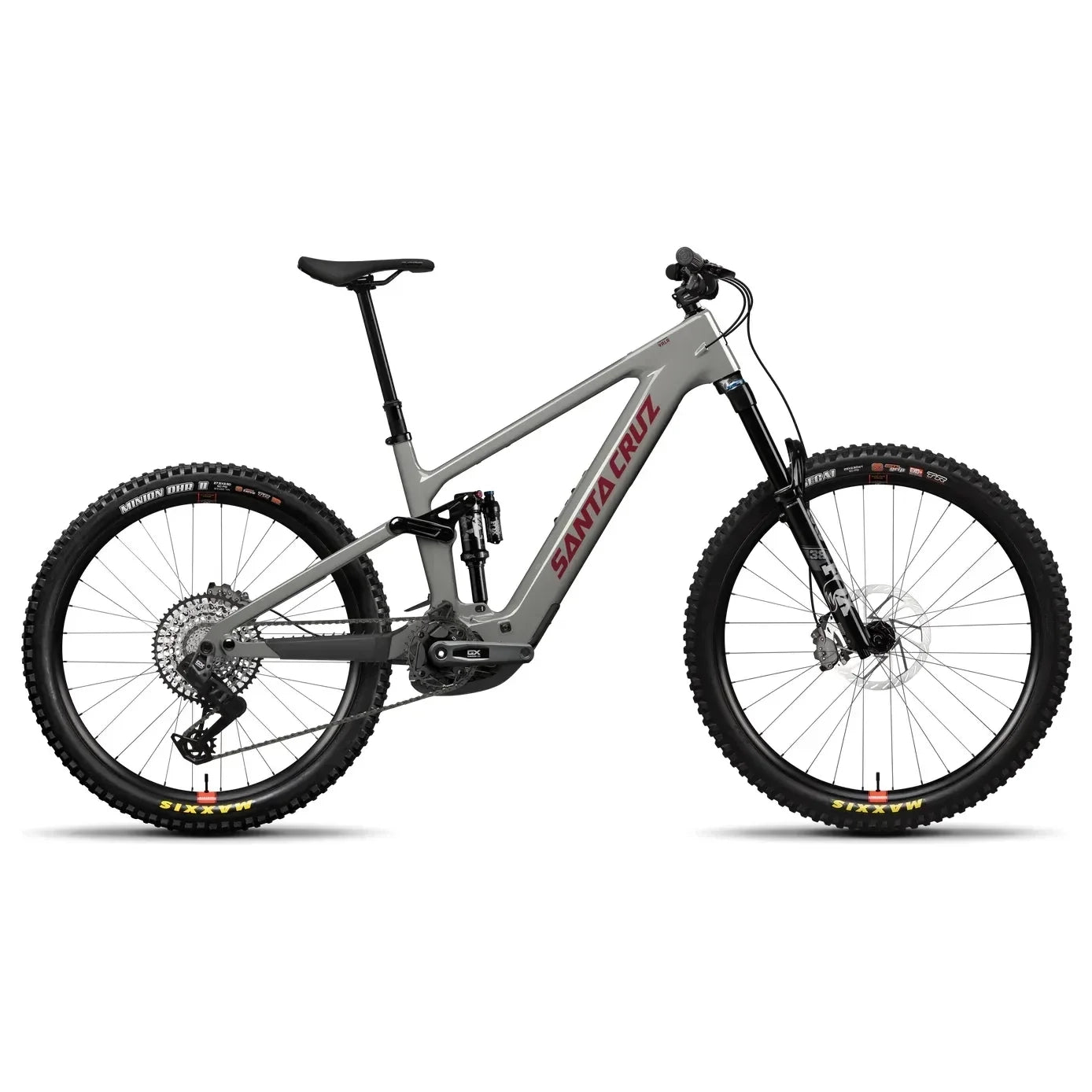 Santa Cruz Vala 1 Carbon C MX 26 GX AXS-Kit Bicycle - E-Bikes - Mountain - Full Suspension Santa Cruz Bicycles Large Gloss Grey