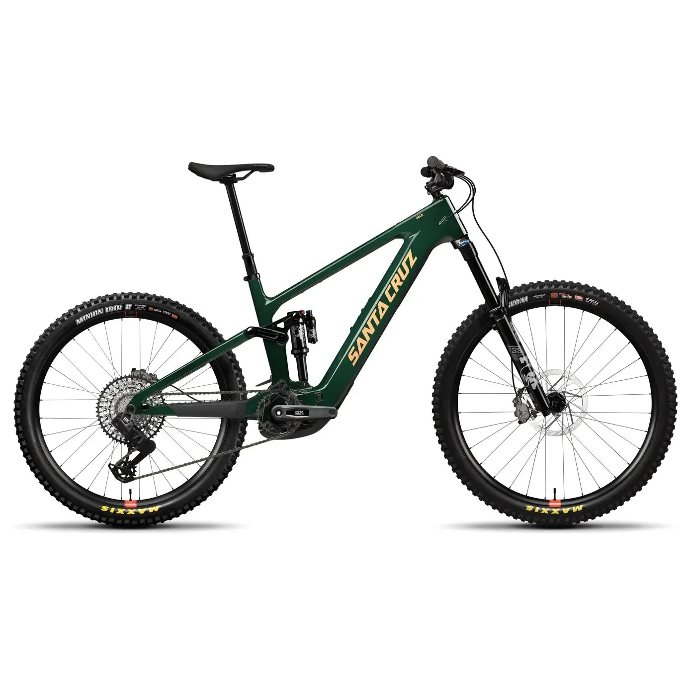 Santa Cruz Vala 1 Carbon C MX 26 GX AXS-Kit Bicycle - E-Bikes - Mountain - Full Suspension Santa Cruz Bicycles Large Midnight Green