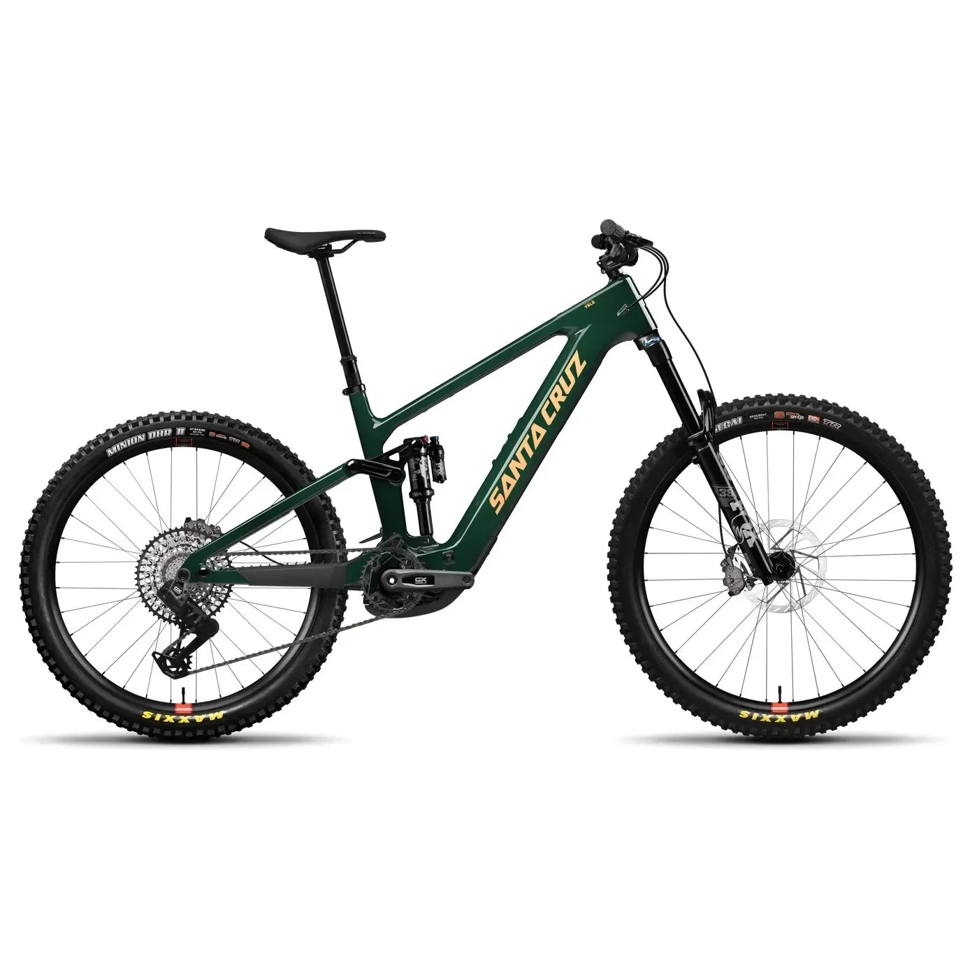 Santa Cruz Vala 1 Carbon C MX 26 GX AXS-Kit Bicycle - E-Bikes - Mountain - Full Suspension Santa Cruz Bicycles Large Midnight Green