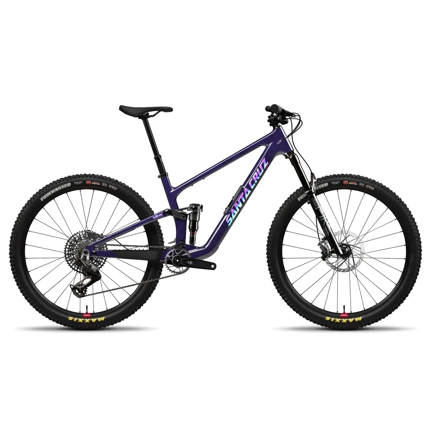 Santa Cruz Tallboy 6 CC 29 90-Kit Bicycle - Mountain - Trail Santa Cruz Bicycles XSmall Violet