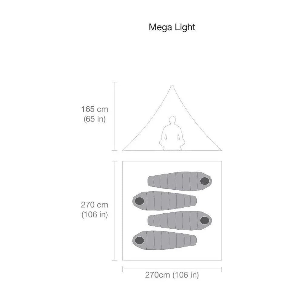 Black Diamond Mega Light 4 Person Tent Summer Gear - Tents Black Diamond