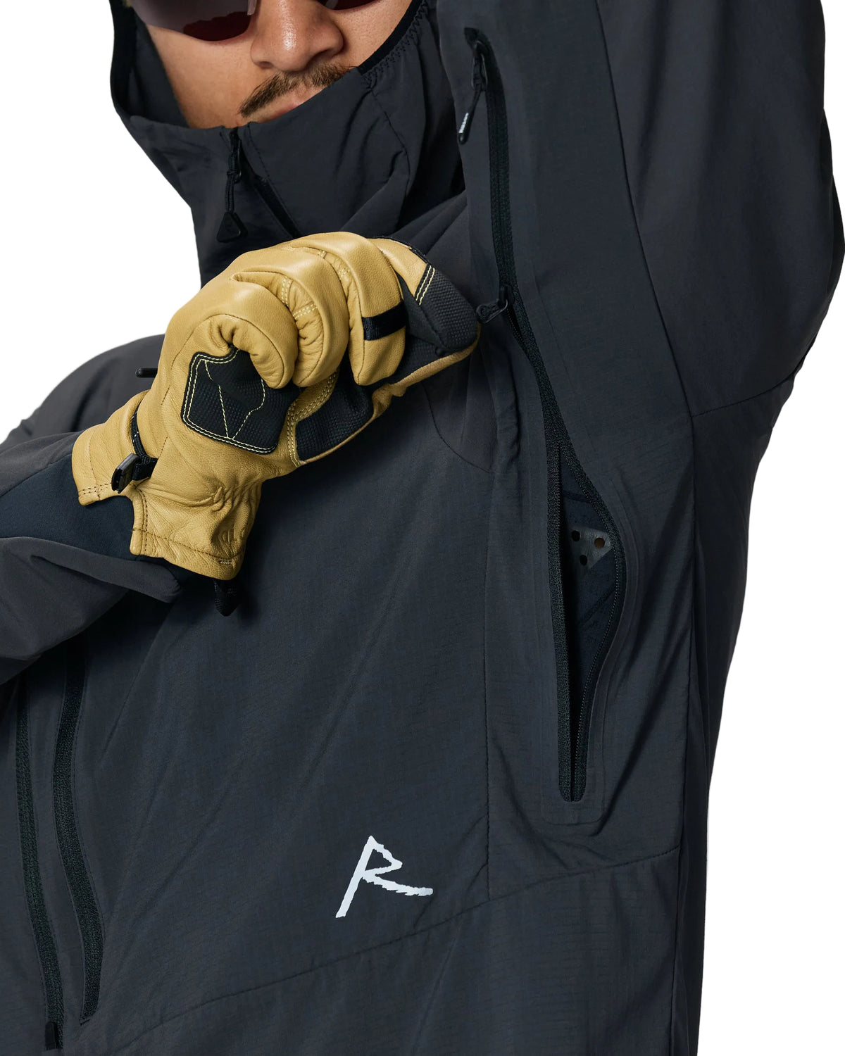 Raide Men's LF Hybrid Anorak Winter Apparel - Winter Apparel Mens Insulated Top Raide