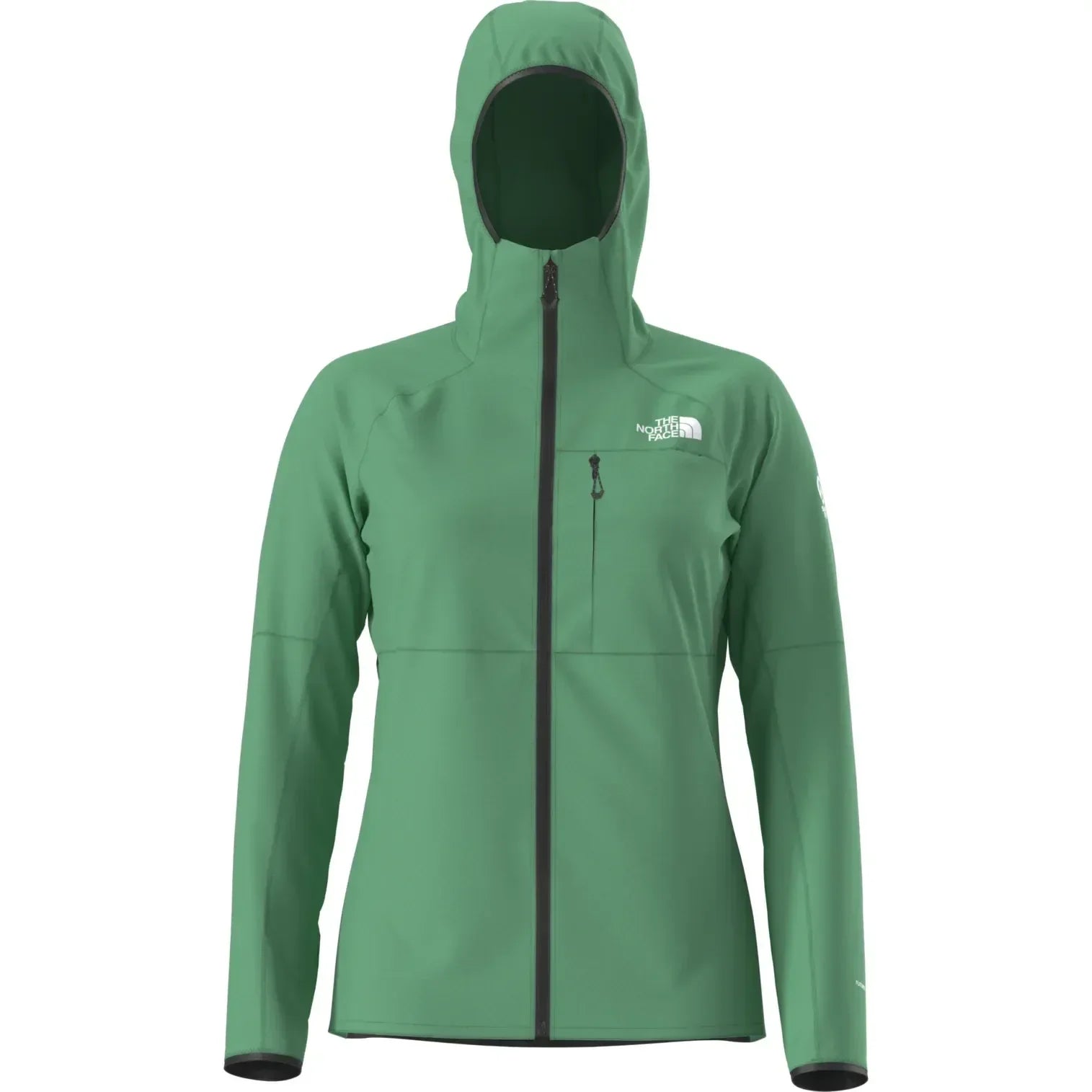 The North Face Women's Summit FUTUREFLEECE Full Zip Hoodie Winter Apparel - Winter Apparel Womens Mid Layer Top The North Face XSmall Nebula Green