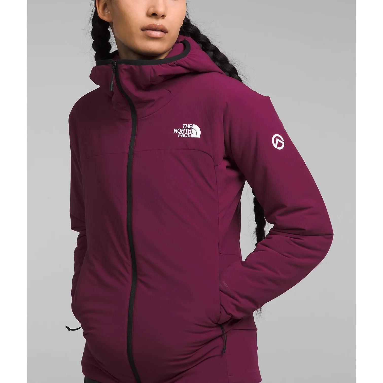 The North Face W Summit Casaval Hybrid Hoodie Winter Apparel - Winter Apparel Womens Insulated Top The North Face
