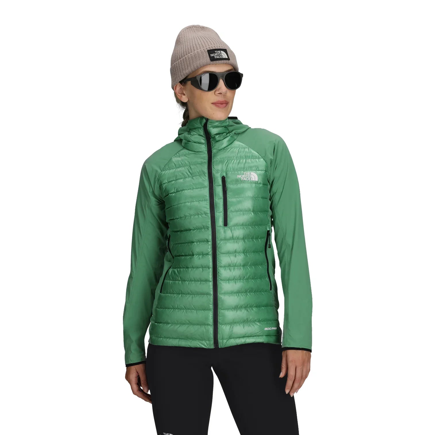 The North Face Women's Summit Breithorn LT Hybrid Hoodie Winter Apparel - Winter Apparel Womens Mid Layer Top The North Face
