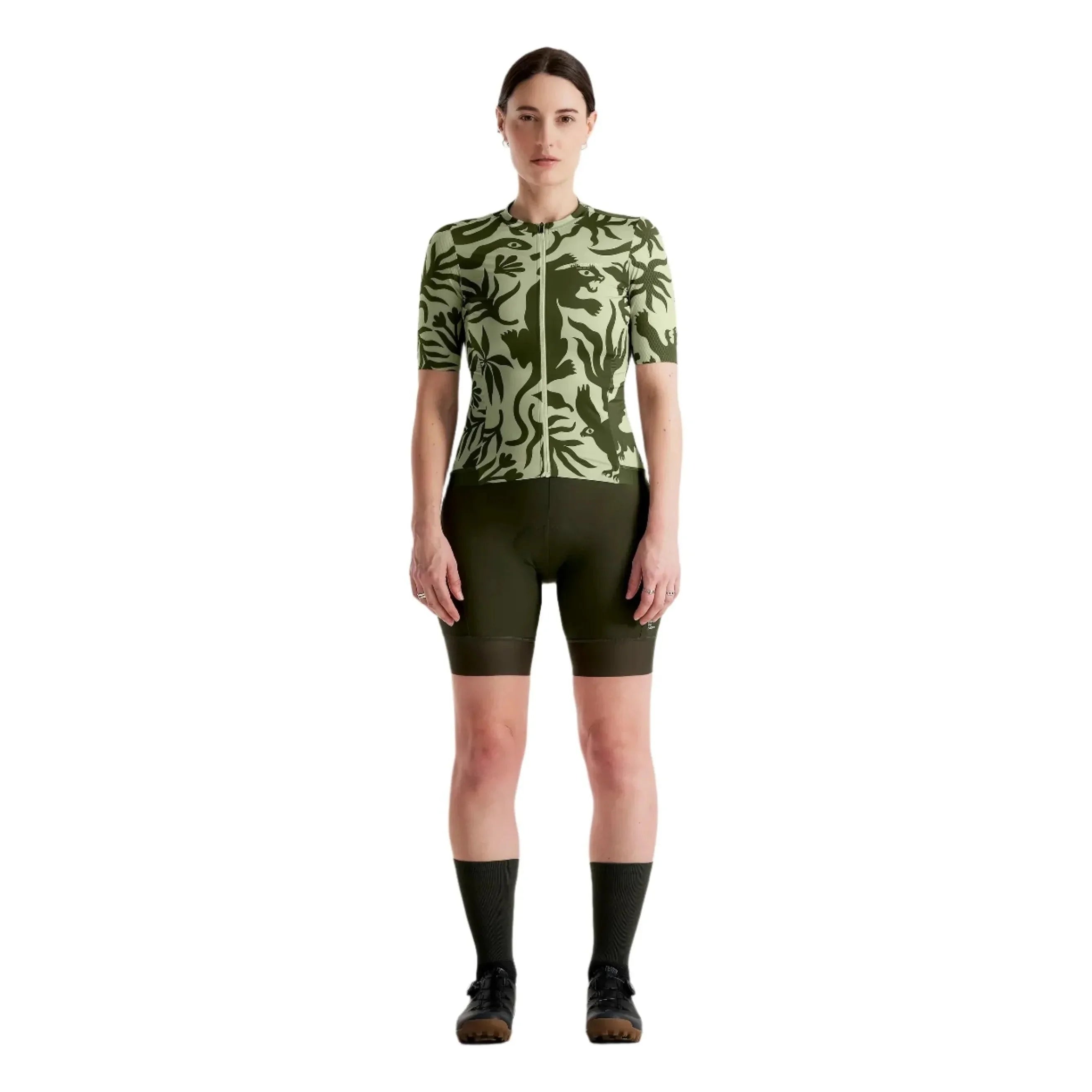 Peppermint W Signature Jersey Cycling Apparel - Womens - Jersey - Short Sleeve Peppermint XSmall Wild Sage