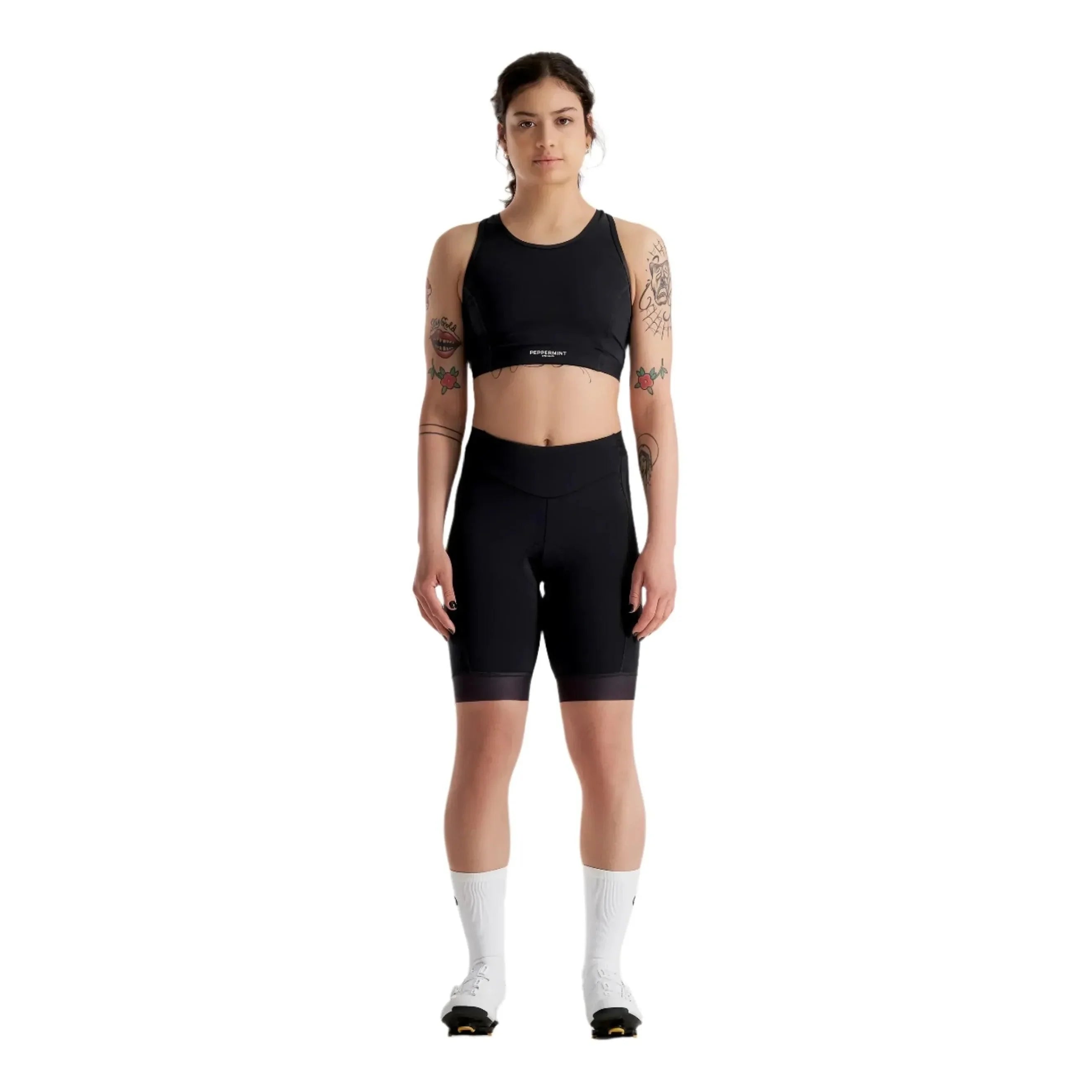 Peppermint W Signature Cargo Short Cycling Apparel - Womens - Shorts - mountain shorts Peppermint XSmall Black