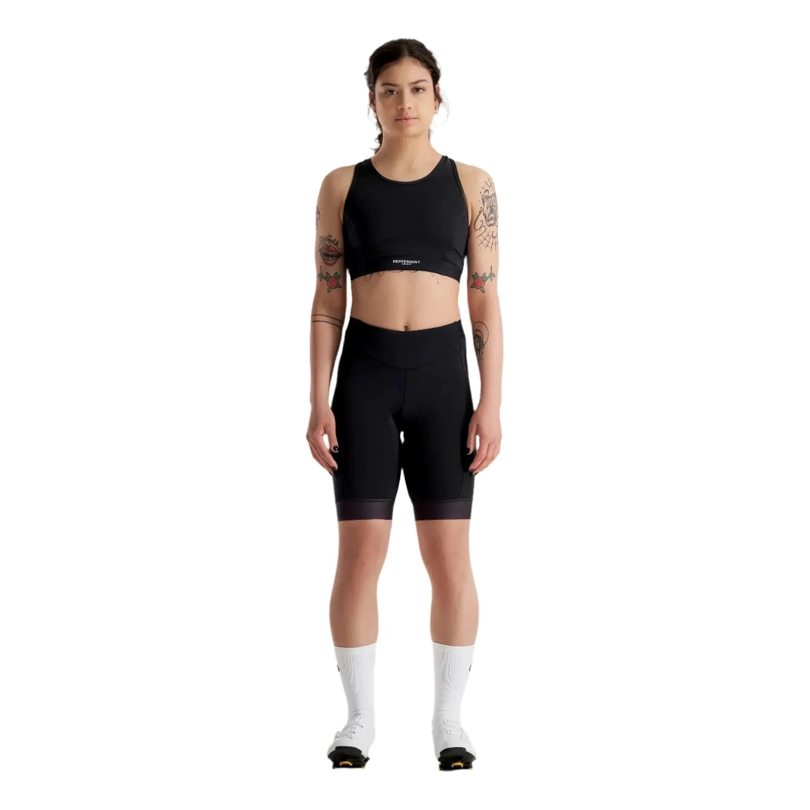 Peppermint W Signature Cargo Short Cycling Apparel - Womens - Shorts - mountain shorts Peppermint XSmall Black