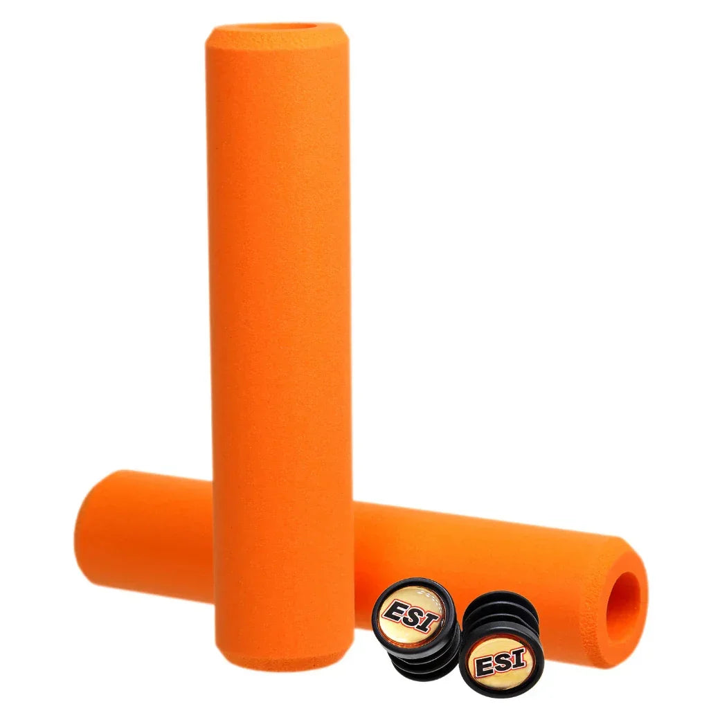 ESI Silicone Grips Cycling Parts - Grips-Bar Tape ESI Chunky - 32mm Orange