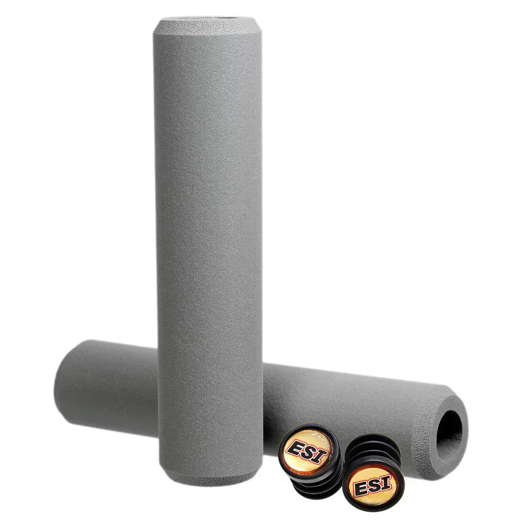 ESI Silicone Grips Cycling Parts - Grips-Bar Tape ESI Chunky - 32mm Gray