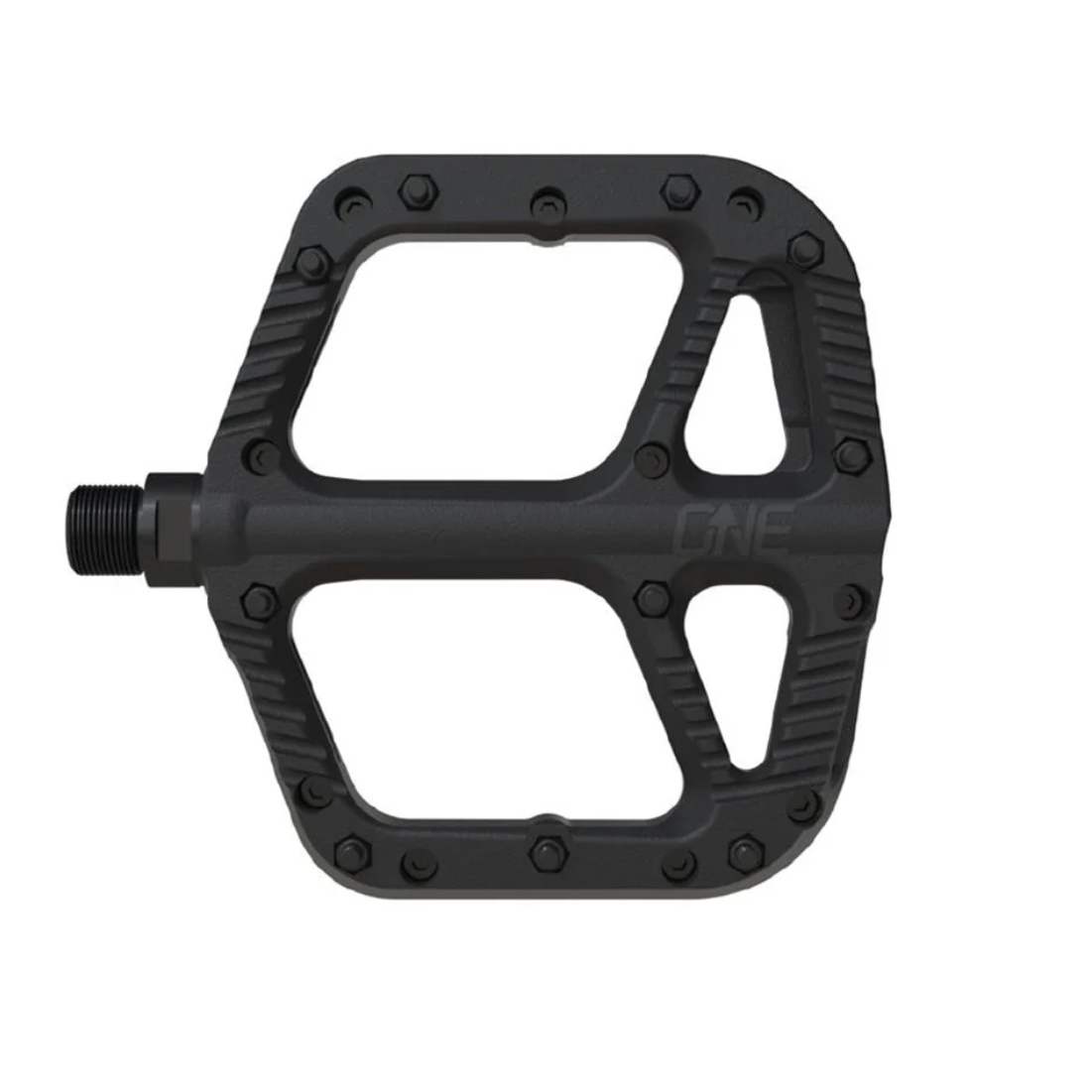 OneUp Flat Composite Pedal Cycling Parts - Pedal - Mountain Flat Pedal OneUp Components Black