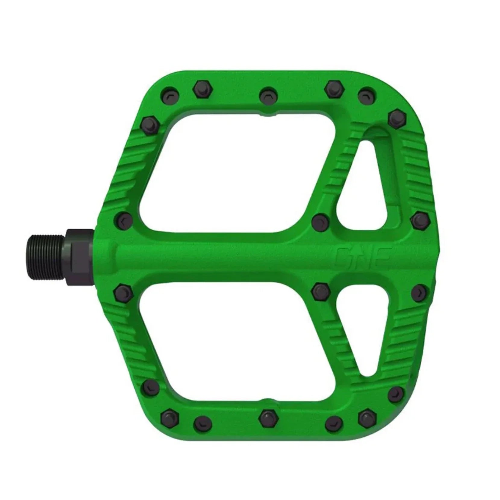 OneUp Flat Composite Pedal Cycling Parts - Pedal - Mountain Flat Pedal OneUp Components Green