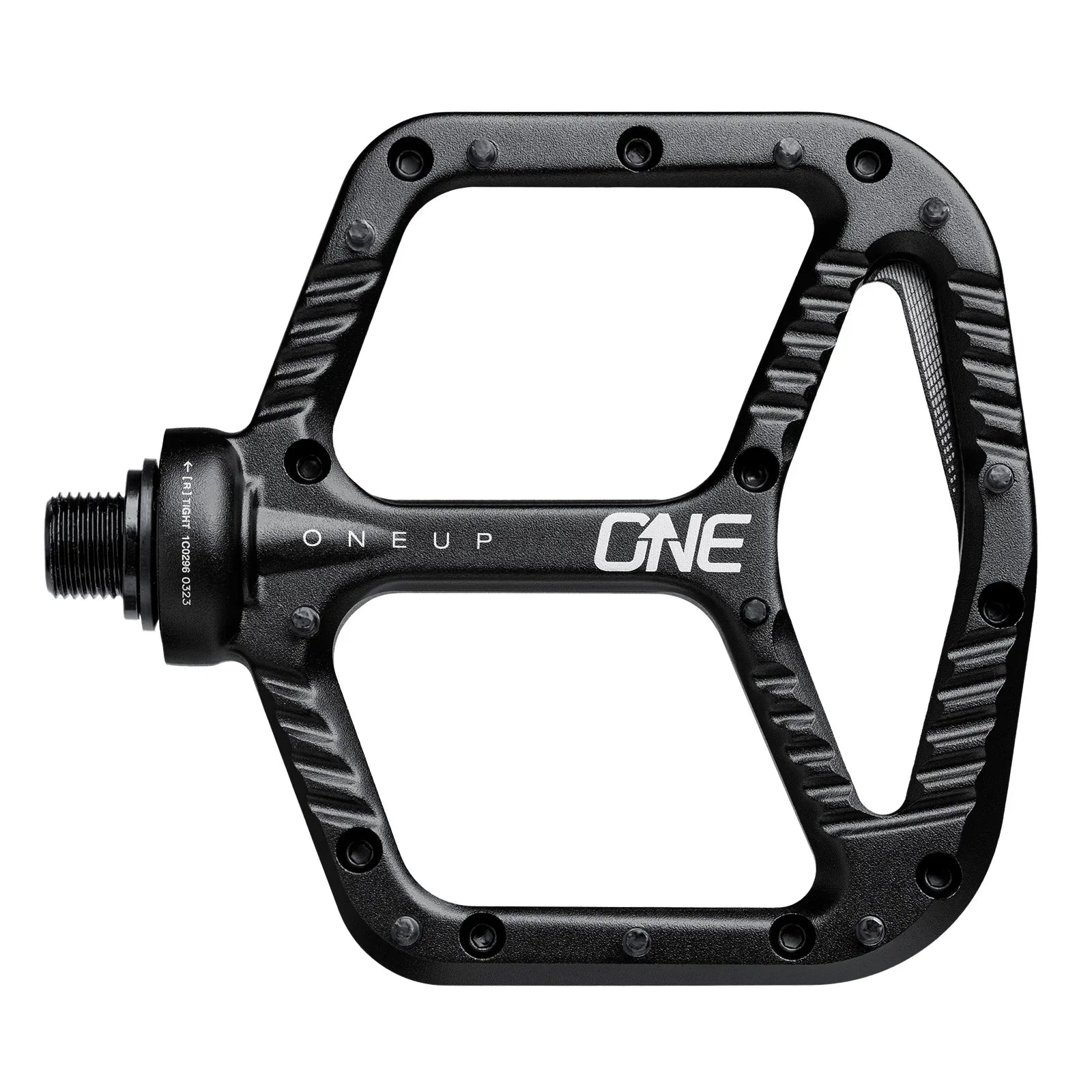 OneUp Components Aluminum Platform Pedals Cycling Parts - Pedal - Mountain Flat Pedal OneUp Components Black