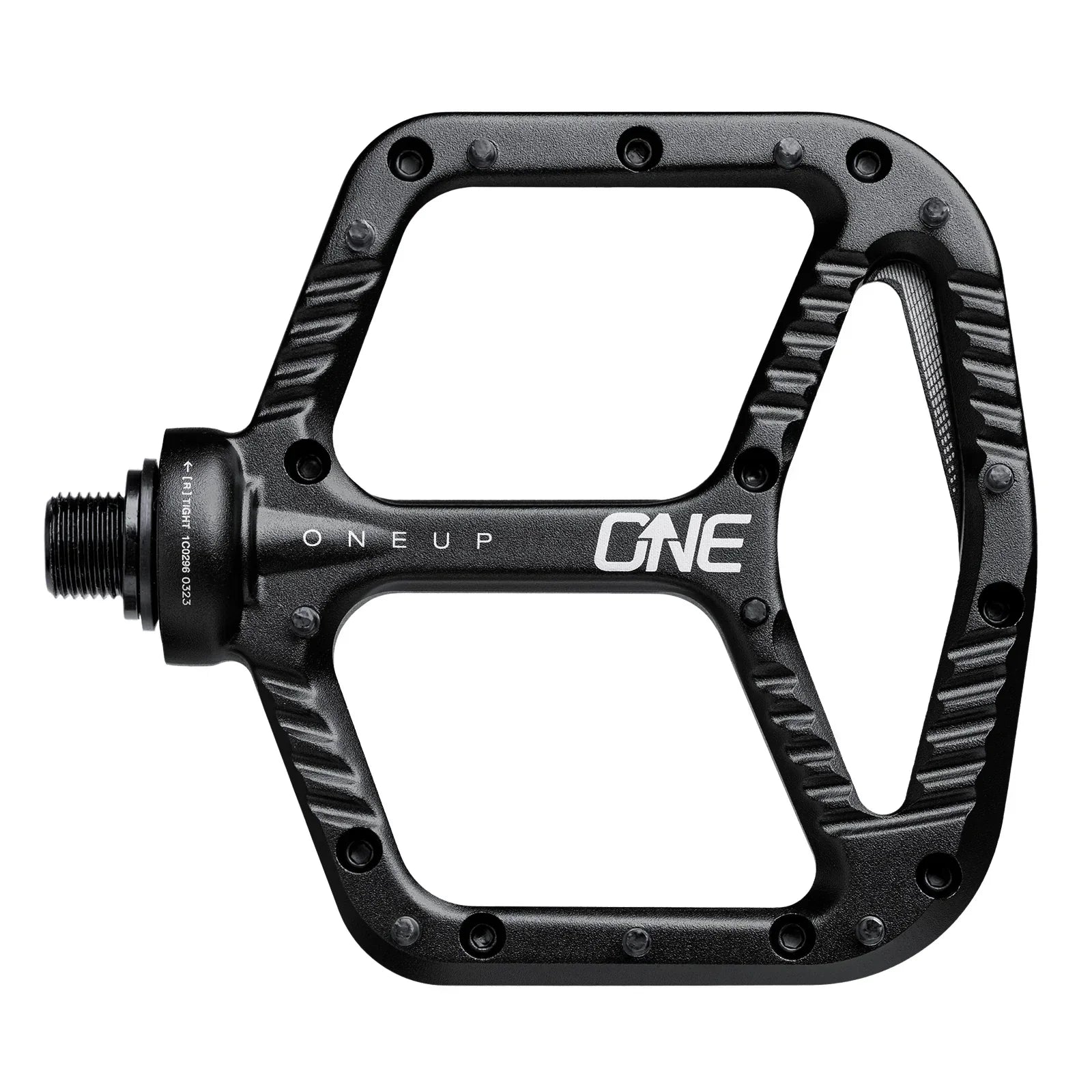 OneUp Components Aluminum Platform Pedals Cycling Parts - Pedal - Mountain Flat Pedal OneUp Components Black