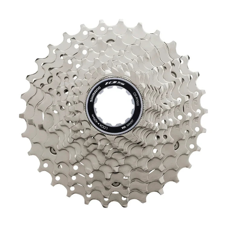 Shimano 105 CS-R7000 Cassette - 11 Speed, 11-30t, Silver Cycling Parts - Cassette Shimano