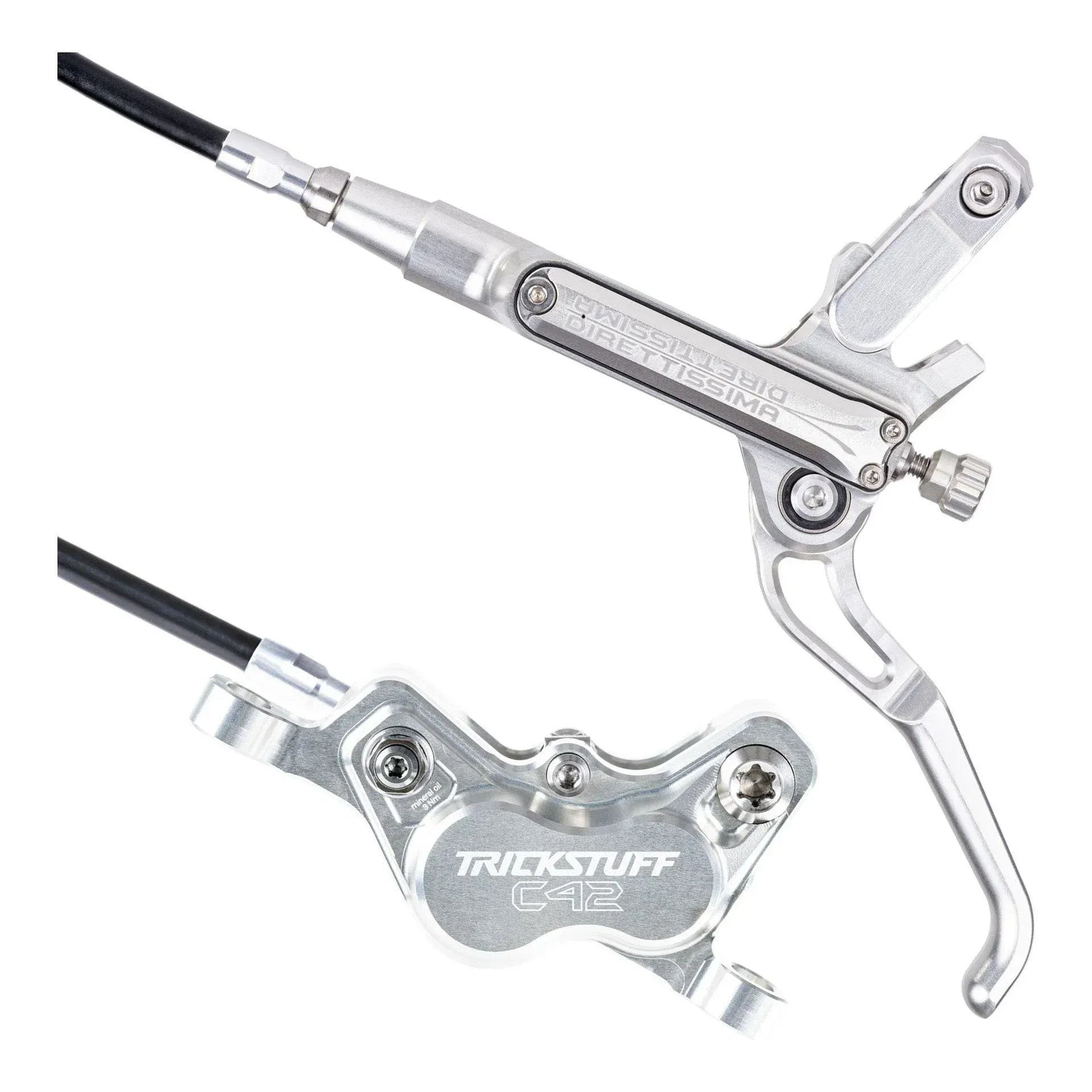 Trickstuff Direttissima Brakeset F&R Cycling Parts - Brake - Disc Brake Trickstuff