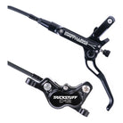 Trickstuff Direttissima Brakeset F&R Black/Black Cycling Parts - Brake - Disc Brake Trickstuff