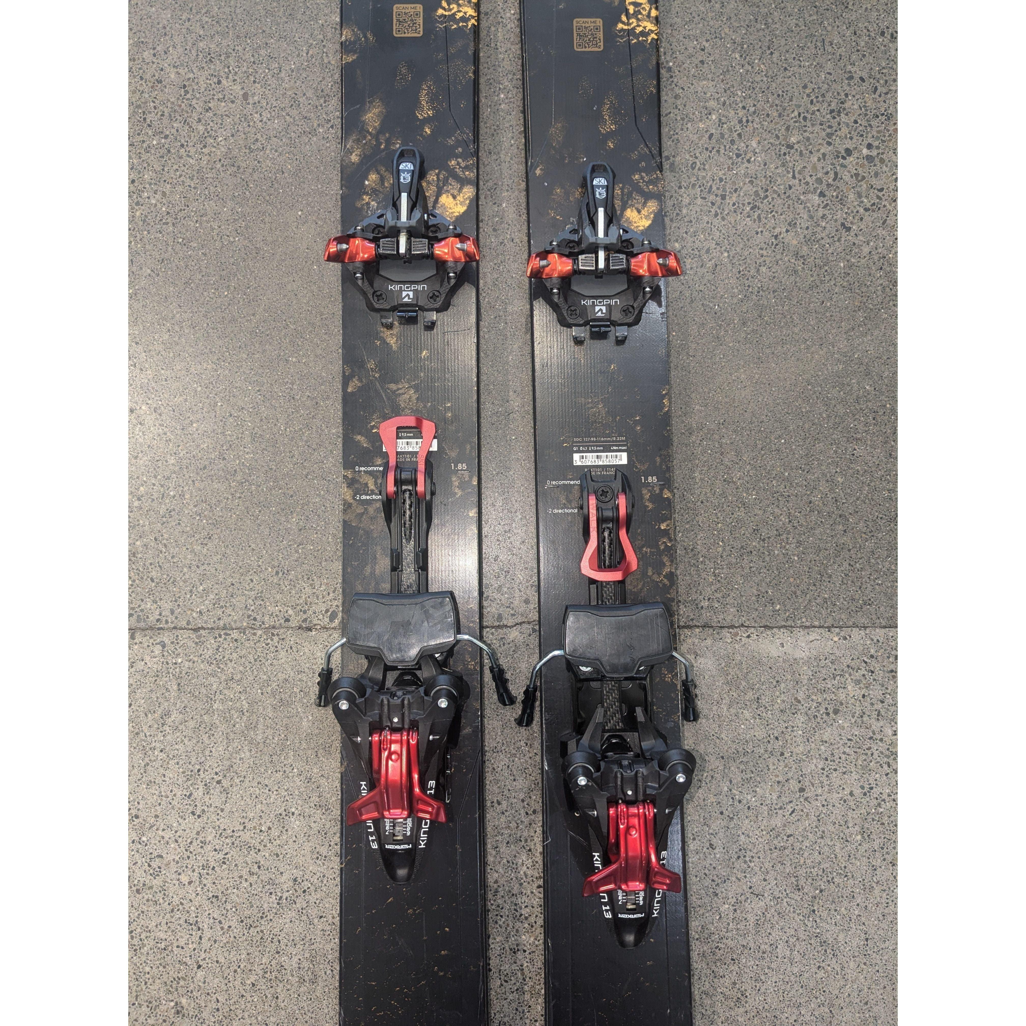 Black Ops 96 185cm with new Kingpin 13 Bindings Used Gear - Used Skis Cripple Creek Consignment