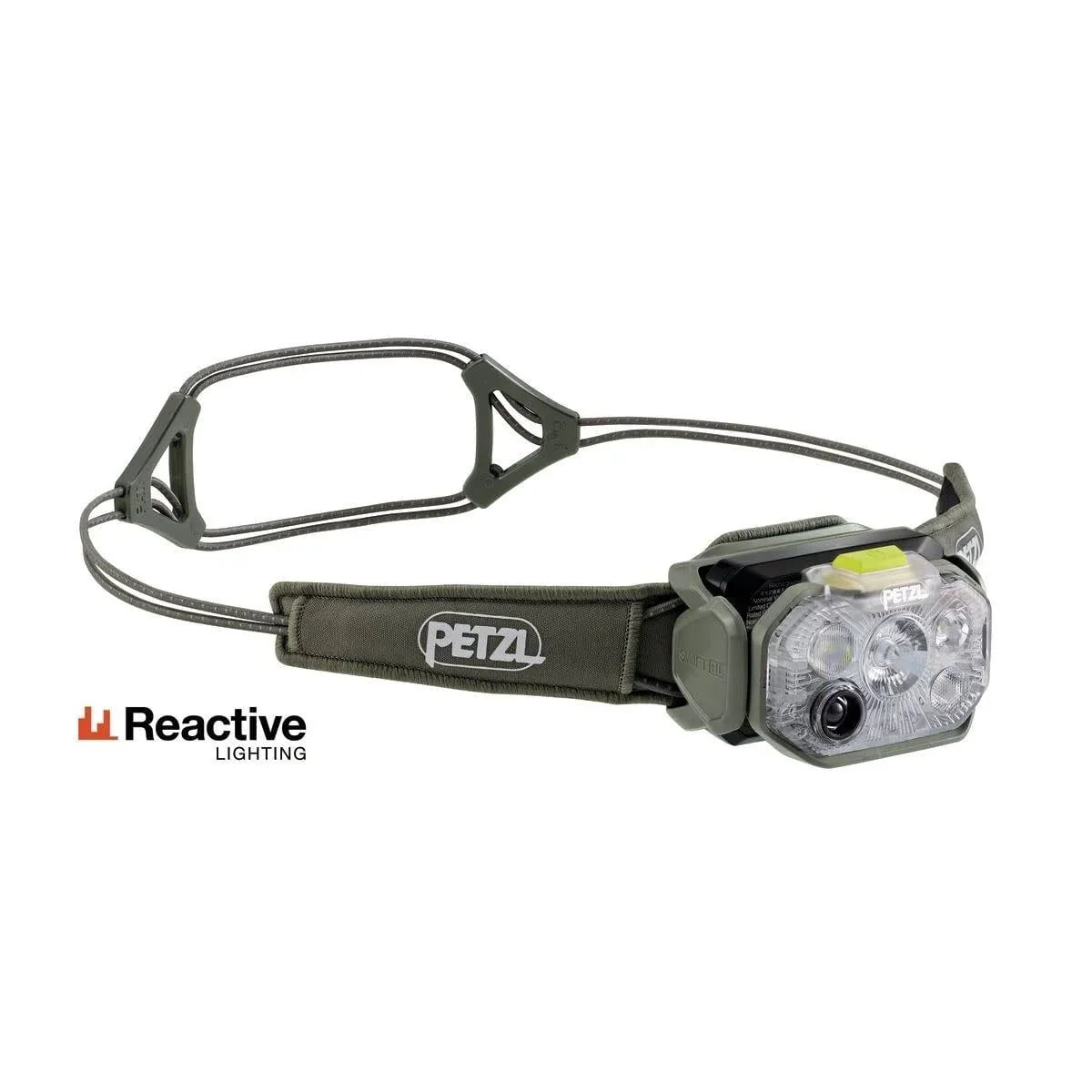 Petzl SWIFT RL 1200 Lumen Headlamp Electronics - Lights - Headlamp Petzl Jungle Green