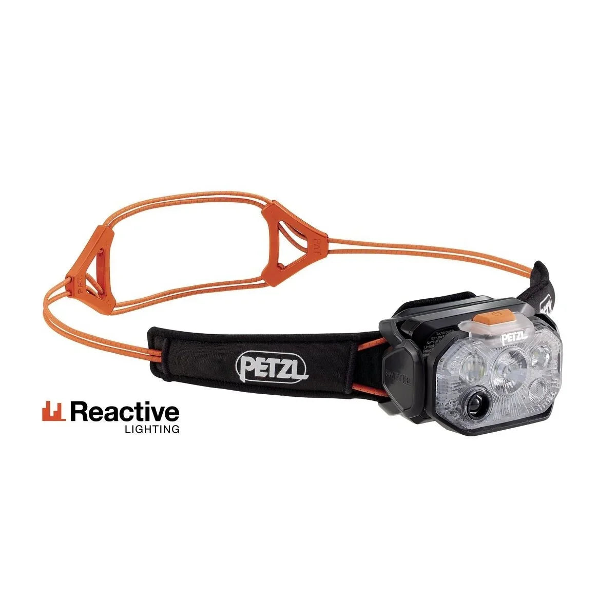 Petzl SWIFT RL 1200 Lumen Headlamp Electronics - Lights - Headlamp Petzl Black/Orange