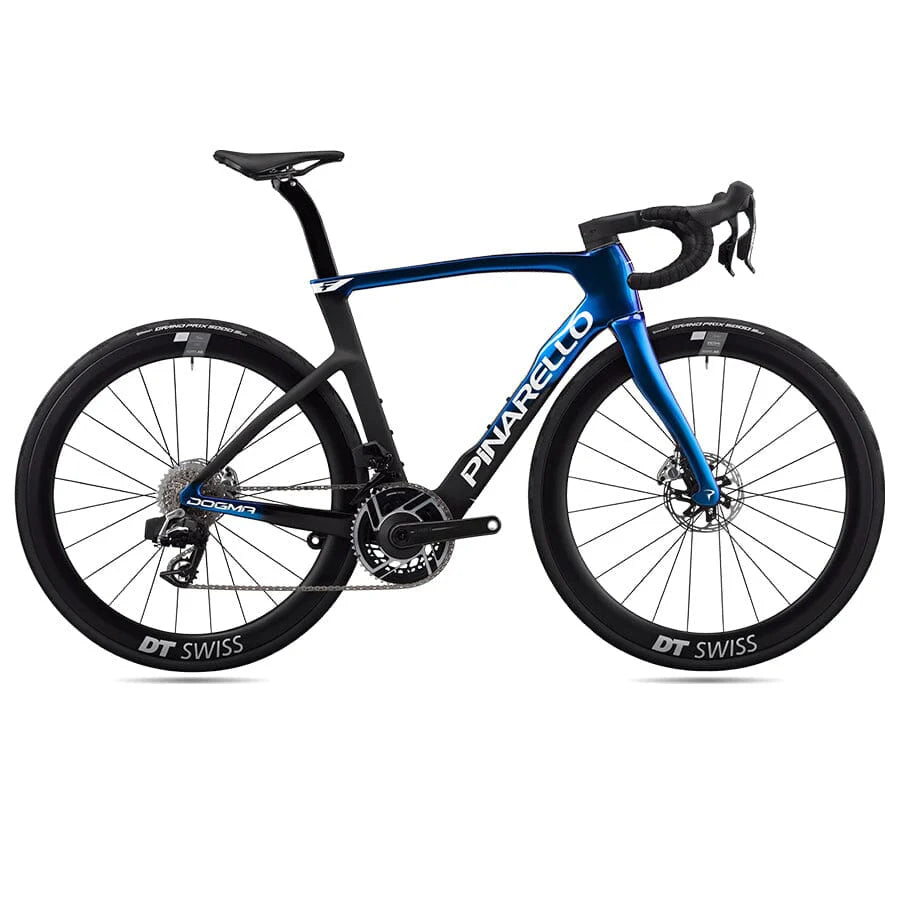 Pinarello Dogma F - Dura-Ace Di2 - Peak 4550 Evolution Bicycle - Road Bikes Pinarello 43 Luxter Blue Shiny