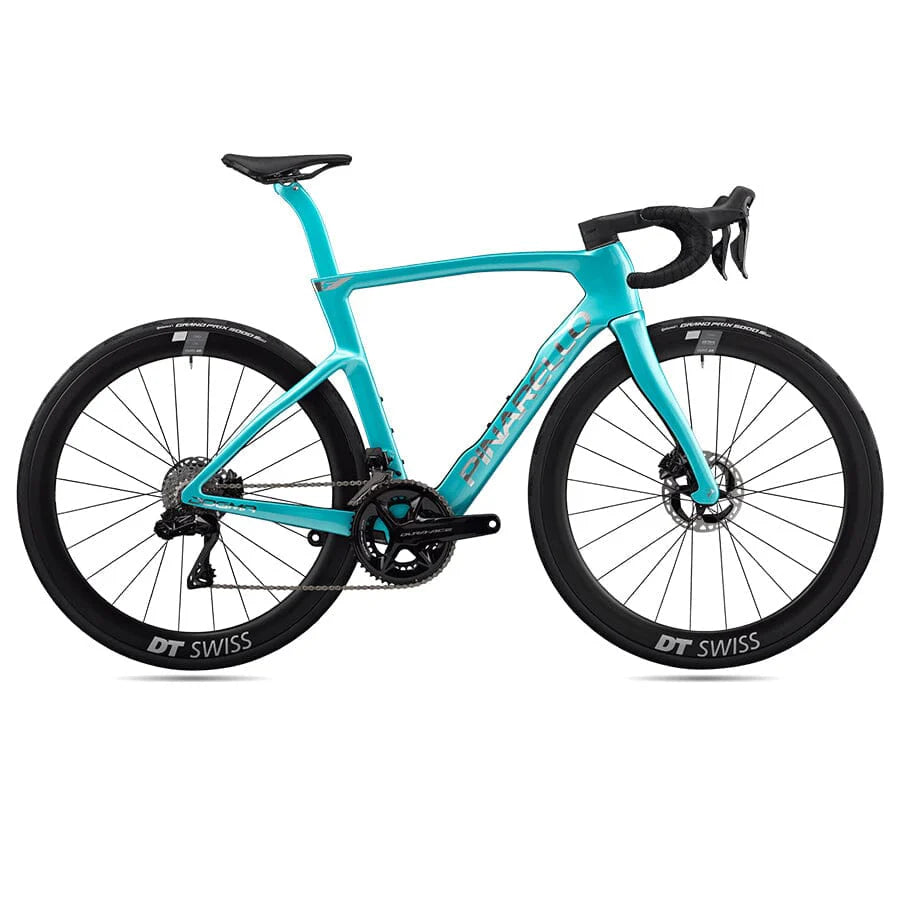 Pinarello Dogma F - Dura-Ace Di2 - Peak 4550 Evolution Bicycle - Road Bikes Pinarello 43 Luxter Turquoise