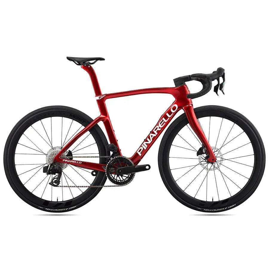 Pinarello F7 - Force AXS - Most Ultrafast Bicycle - Road Bikes Pinarello 43 Starry Red Shiny