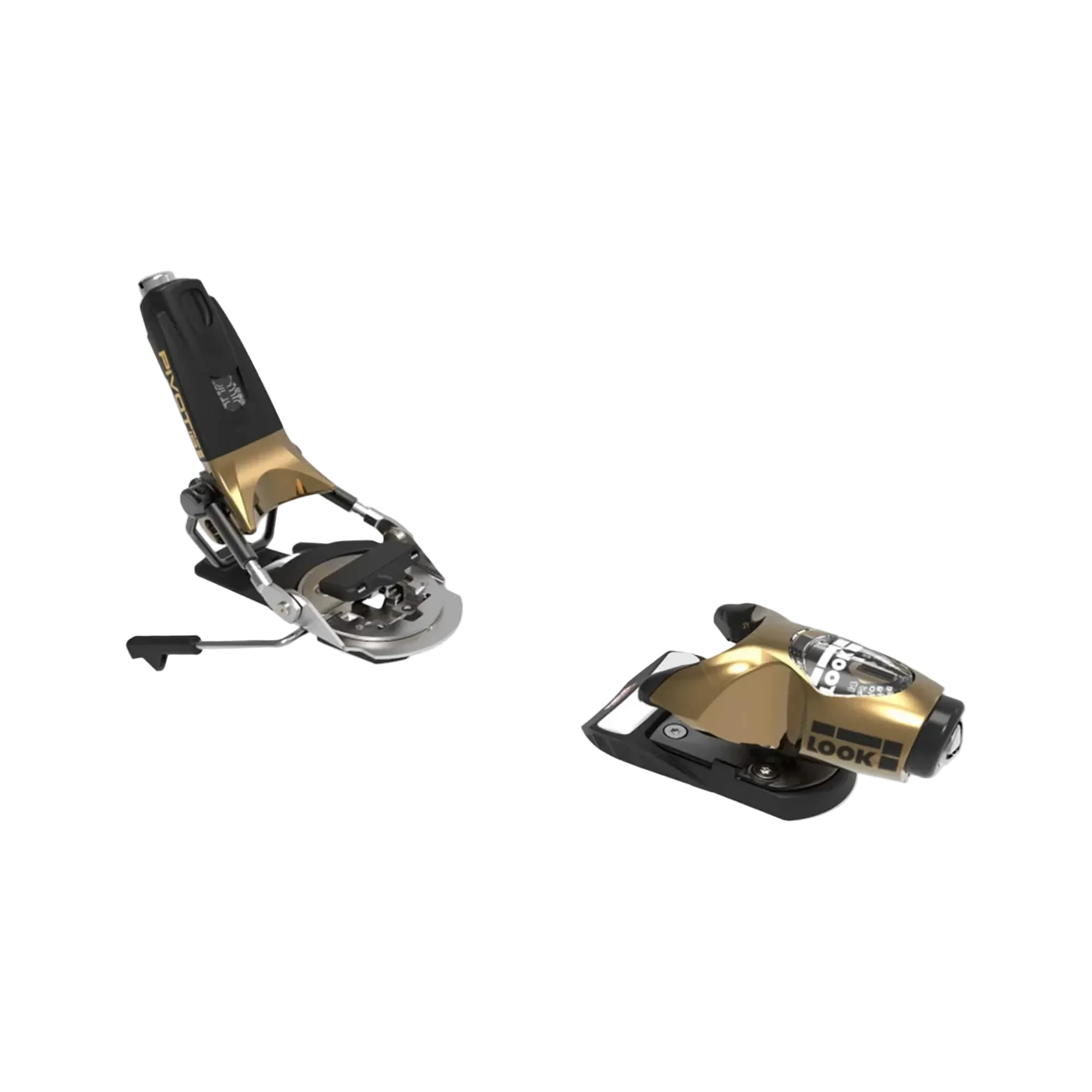 Look Pivot 15 GW Alpine Binding Ski Bindings - Alpine Binding Look 115 Gold